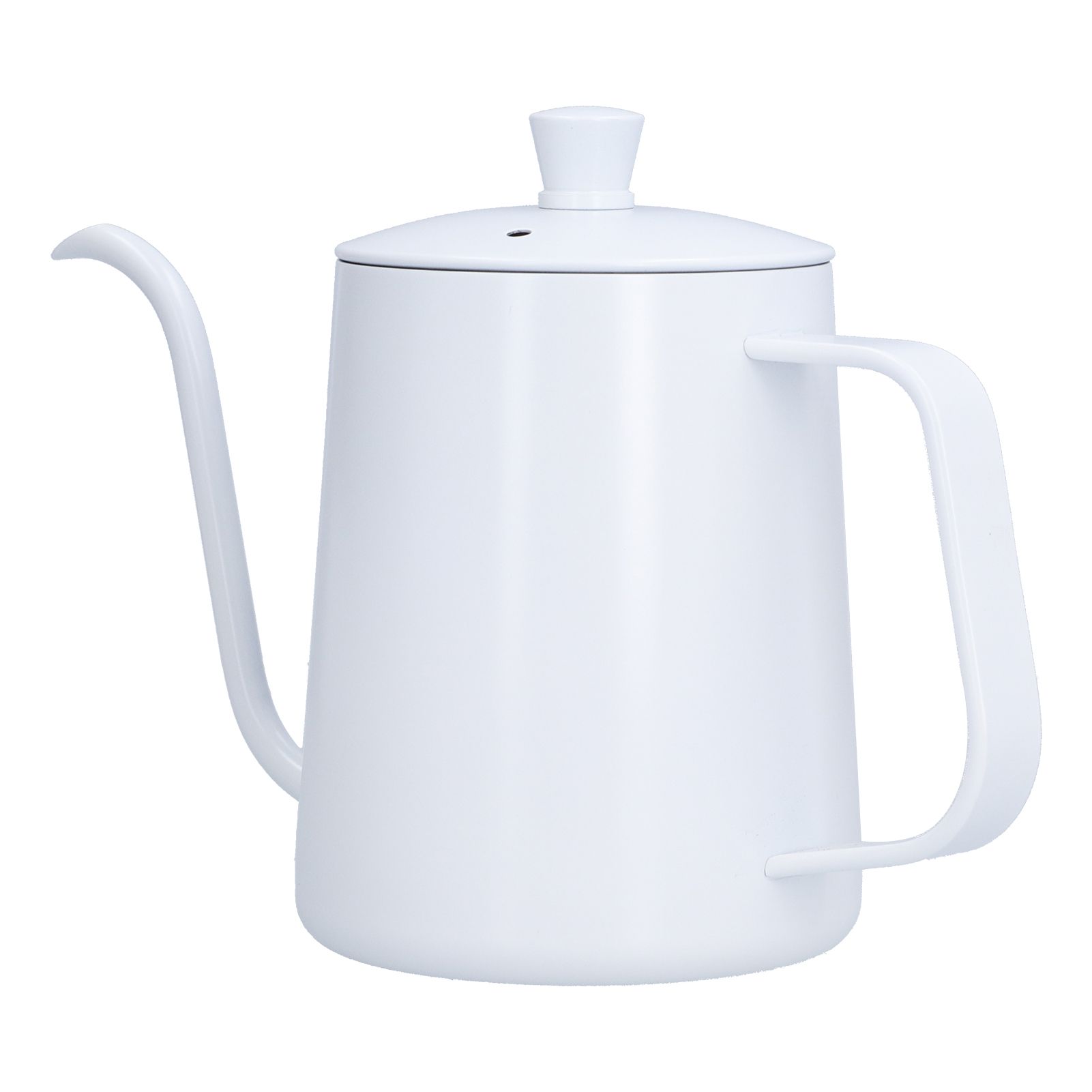 Coffee Kettle Stainless Steel Mini Portable White Thin Mouth Pour Over Kettle for Travelling Camping Tea Coffee - Image 3