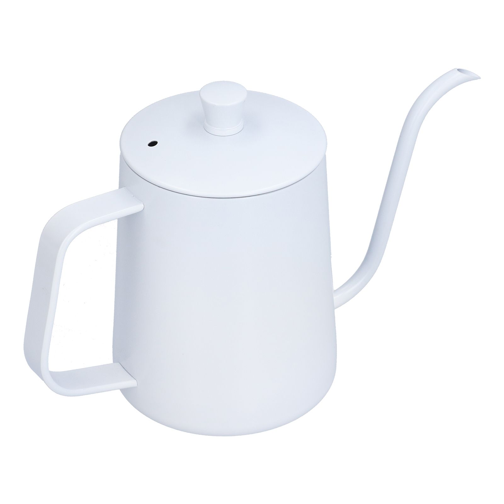 Coffee Kettle Stainless Steel Mini Portable White Thin Mouth Pour Over Kettle for Travelling Camping Tea Coffee - Image 7