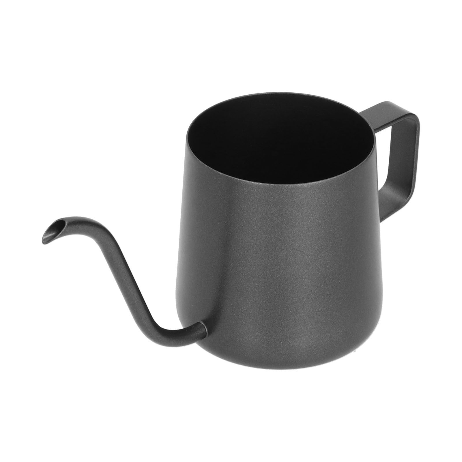 250ml Stainless Steel Hanging Ear Coffee Pot Gooseneck Spout Tea Kettle Pour Over Pot Black - Image 5