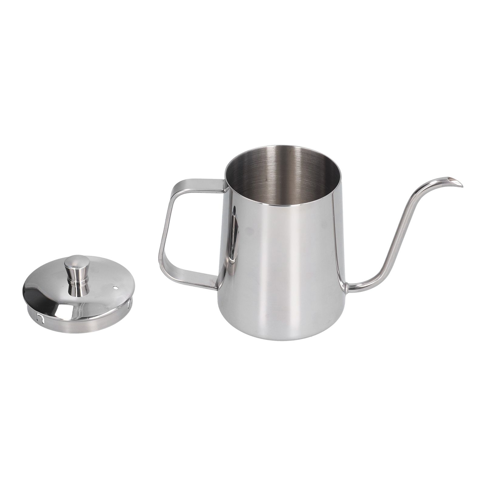 600ml 304 Stainless Steel Coffee Kettle Gooseneck Pour Over Coffee Pot for Home Kitchen - Image 1