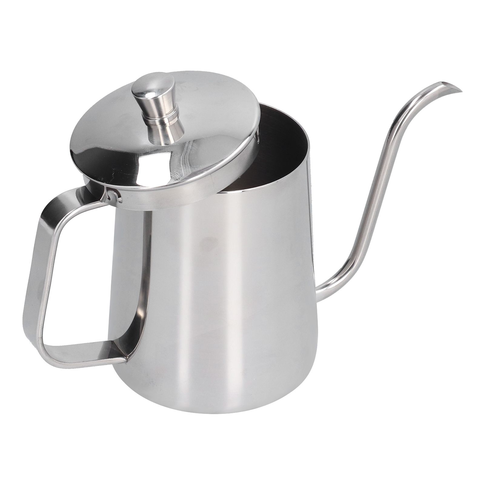 600ml 304 Stainless Steel Coffee Kettle Gooseneck Pour Over Coffee Pot for Home Kitchen - Image 5