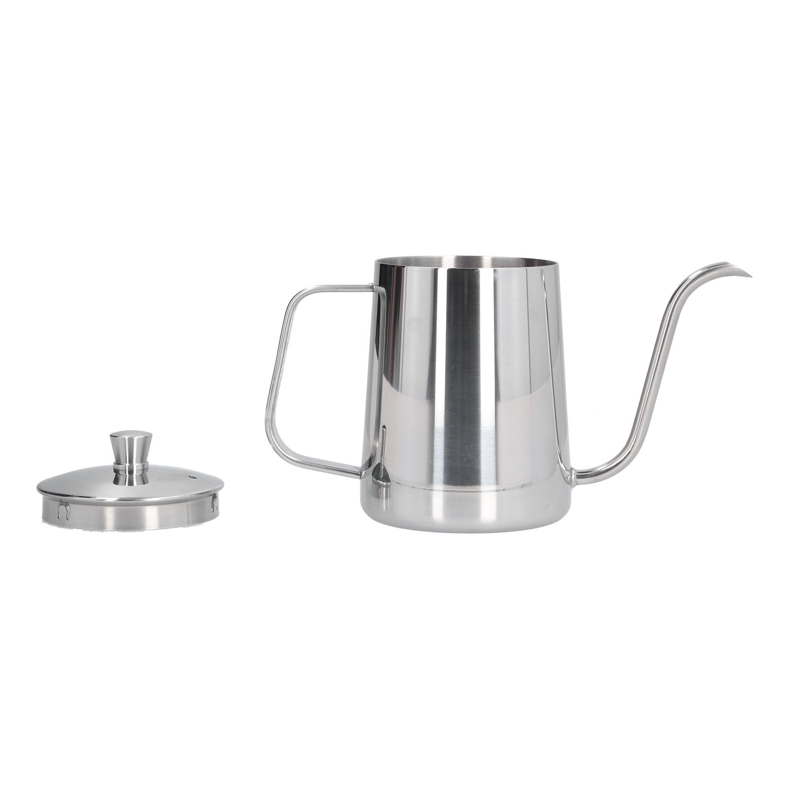 600ml 304 Stainless Steel Coffee Kettle Gooseneck Pour Over Coffee Pot for Home Kitchen - Image 6