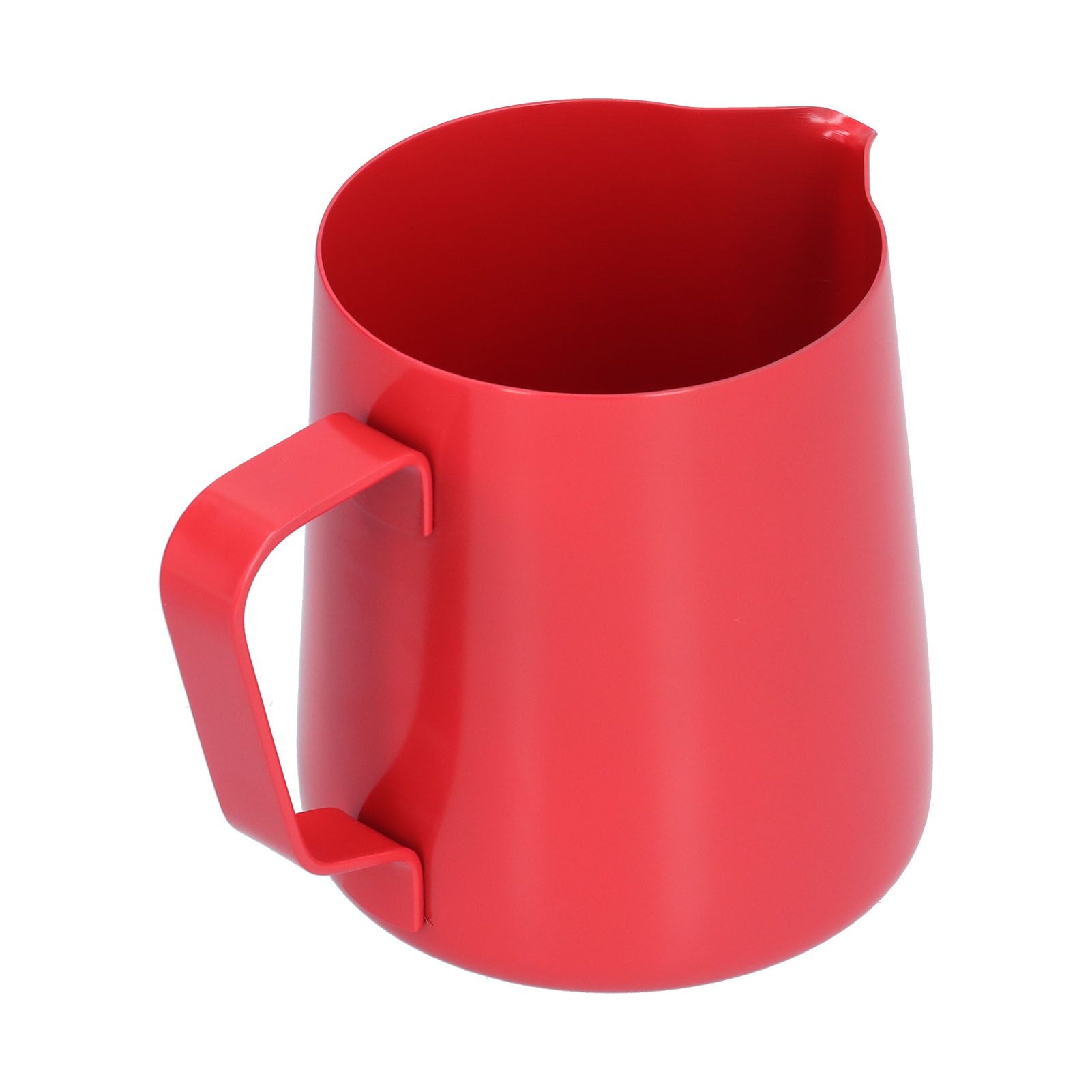 400ml PTFE Pointed Mouth Milk Frothing Jug Stainless Steel Coffee Jug for Home KitchenRed - Image 5