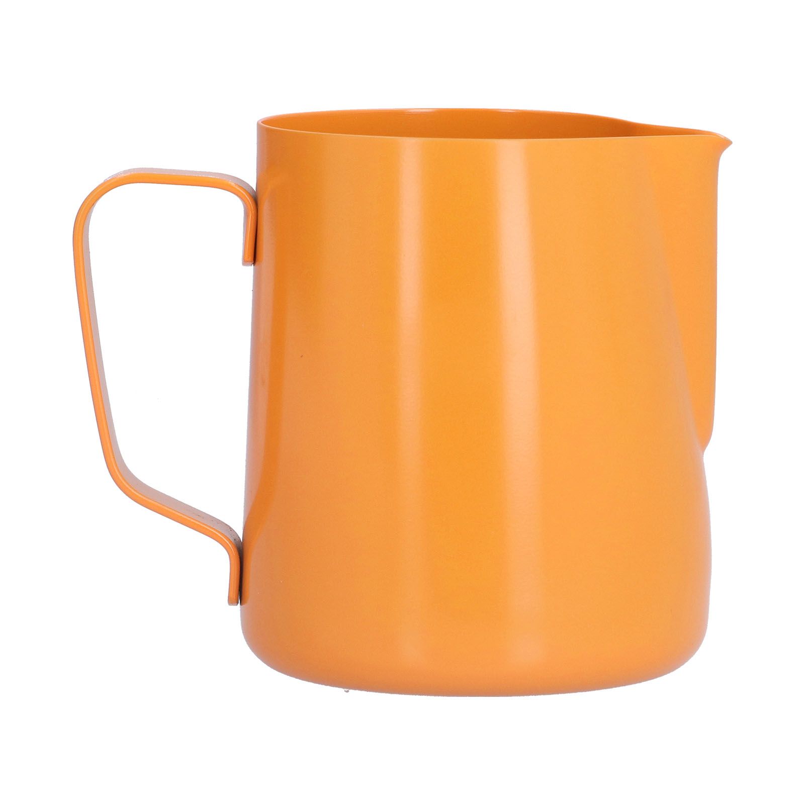 400ml PTFE Pointed Mouth Milk Frothing Jug Stainless Steel Coffee Jug for Home KitchenOrange - Image 6