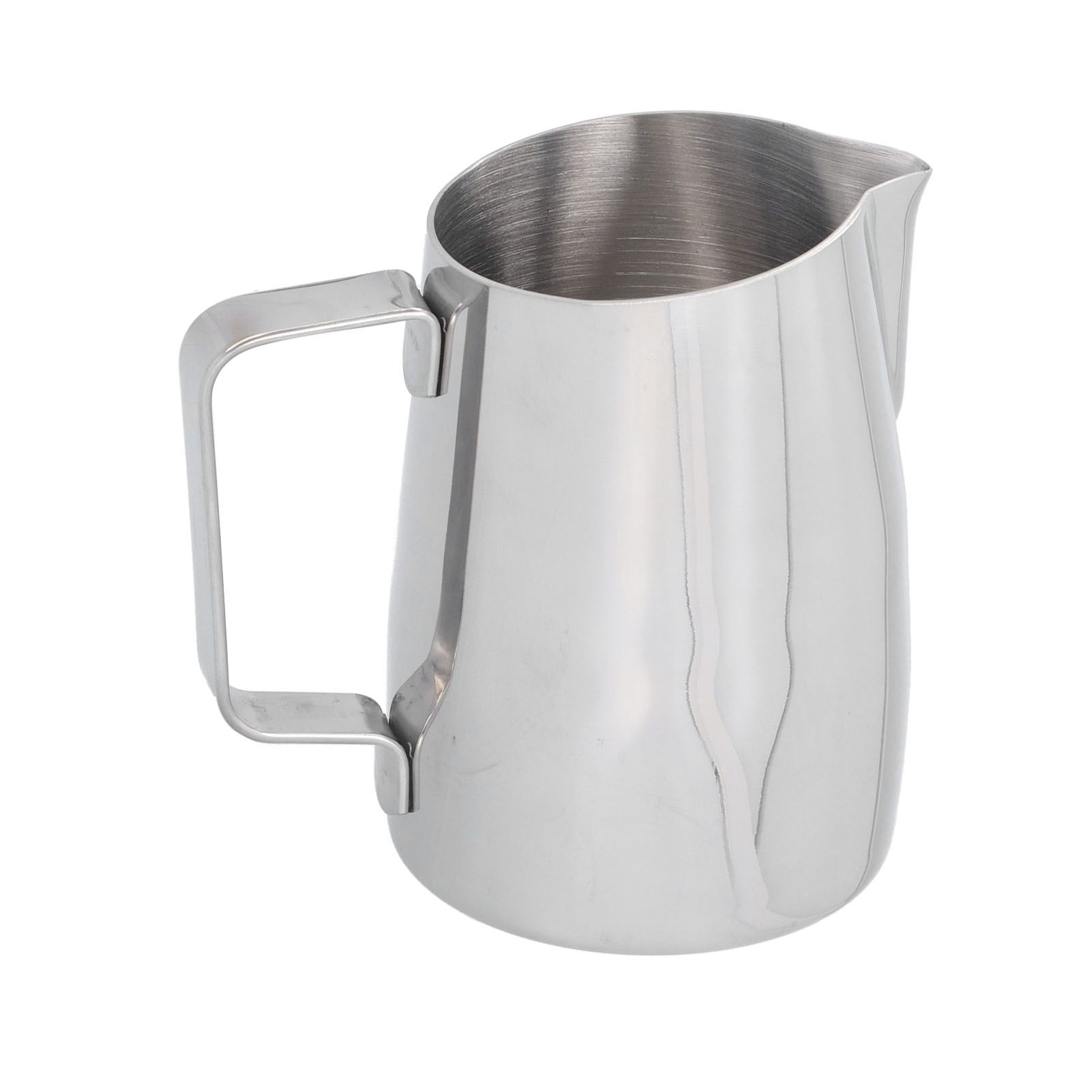 400ml 304 Stainless Steel Coffee Jug Oblique Mouth Milk Frothing Jug for Home Kitchen - Image 2