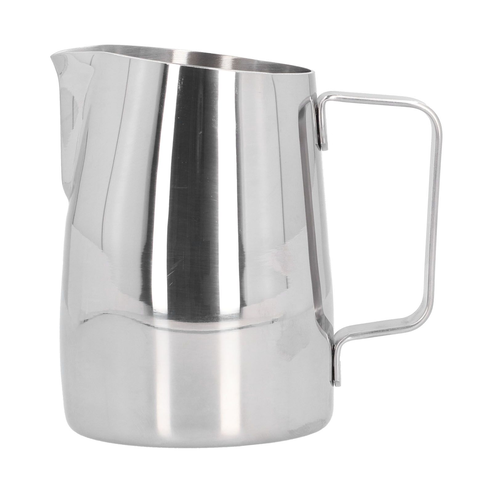 400ml 304 Stainless Steel Coffee Jug Oblique Mouth Milk Frothing Jug for Home Kitchen - Image 3