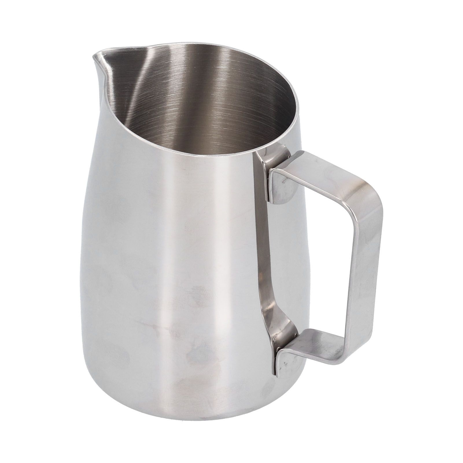 400ml 304 Stainless Steel Coffee Jug Oblique Mouth Milk Frothing Jug for Home Kitchen - Image 8
