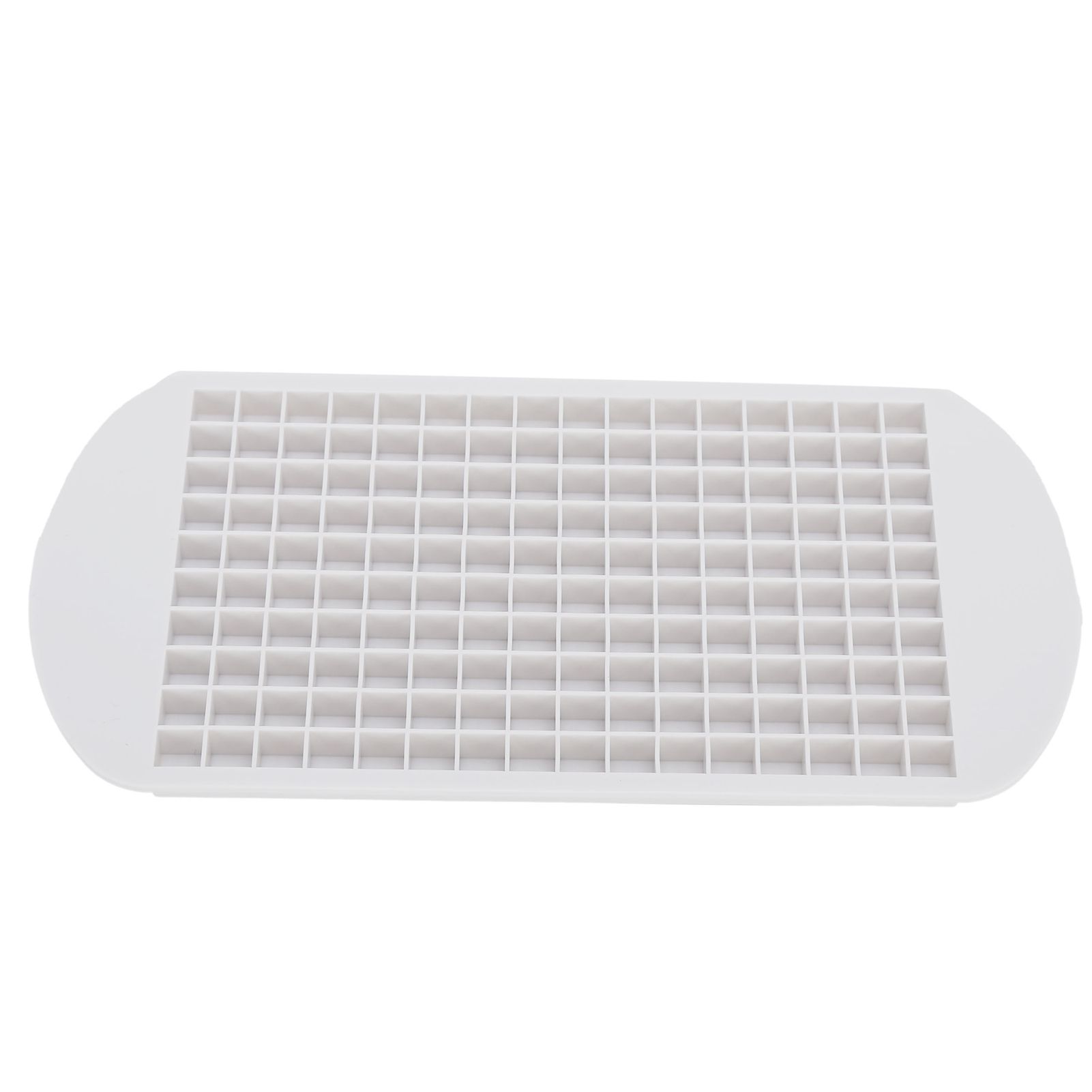 160 Grid Ice Tray Square Flexible Silicone High Temperature Resistant Mini Ice Cube Mold for Home RestaurantWhite - Image 1