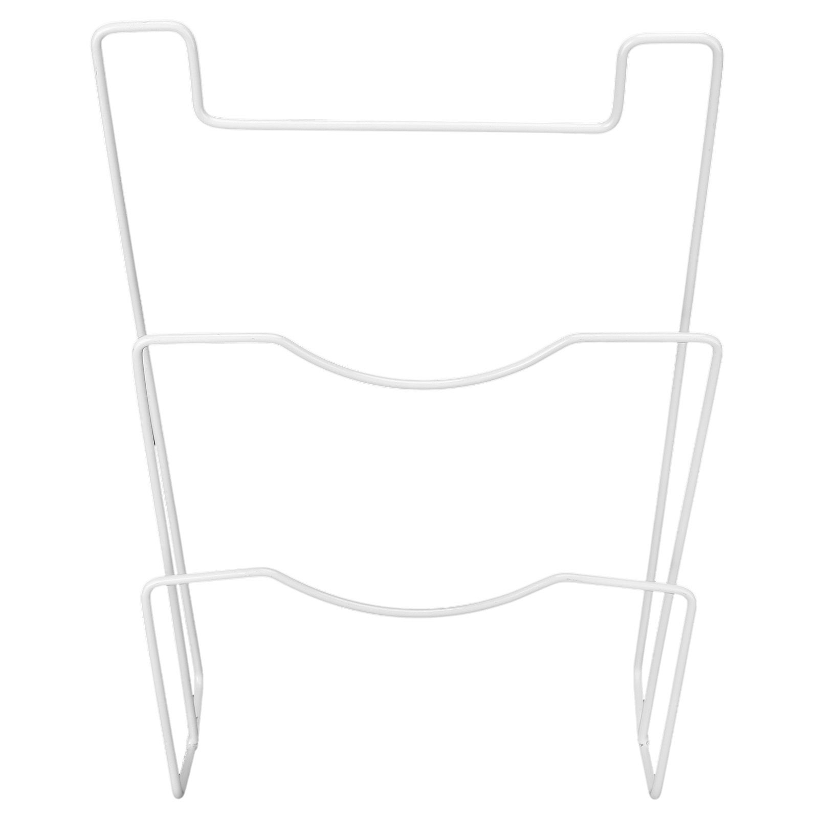 Wrought Iron Cabinet Door Mount Pot Lid Organizer Cutting Board Holder Kitchen Cookware Storage - Image 5