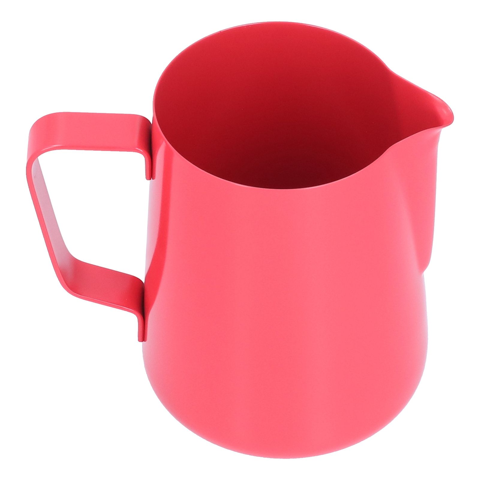 600ml Stainless Steel Frothing Pitcher Milk Coffee Frothing Jug with Pointed Spout for HomeRed - Image 1