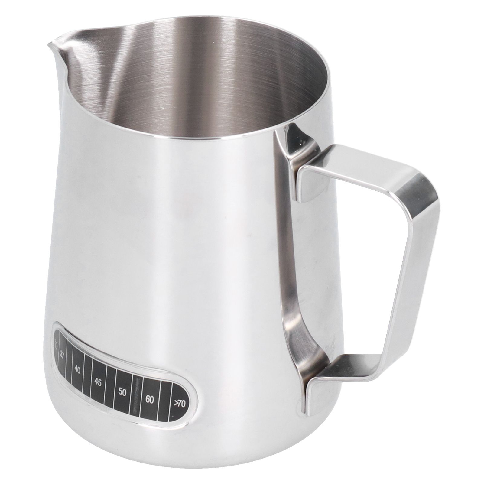 600ml Stainless Steel Frothing Cup Milk Coffee Frothing Pitcher with Thermometer Sticker - Image 6