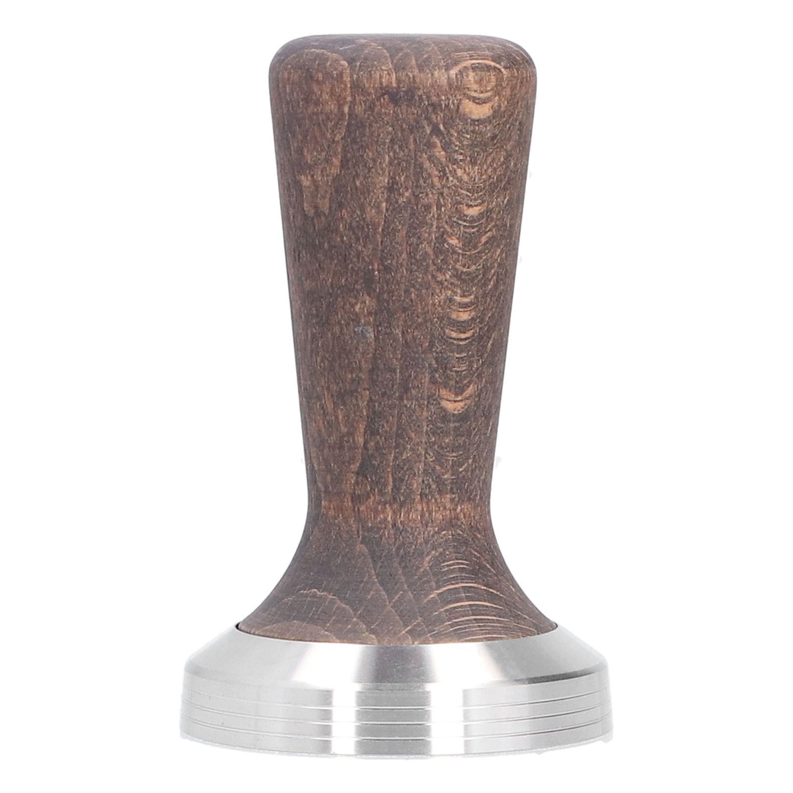 58mm Tamper Tool Black Walnut 304 Stainless Steel Portable Coffee Tamper for Home Coffee Shop - Image 8