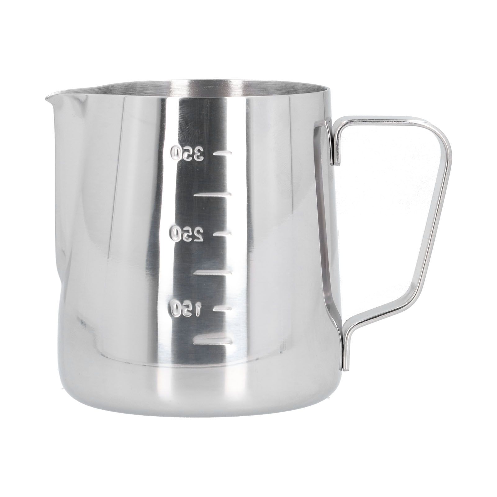 400ml Stainless Steel Frothing Cup Pointed Spout Coffee Art Pitcher Milk Steaming Jug with Scale - Image 6