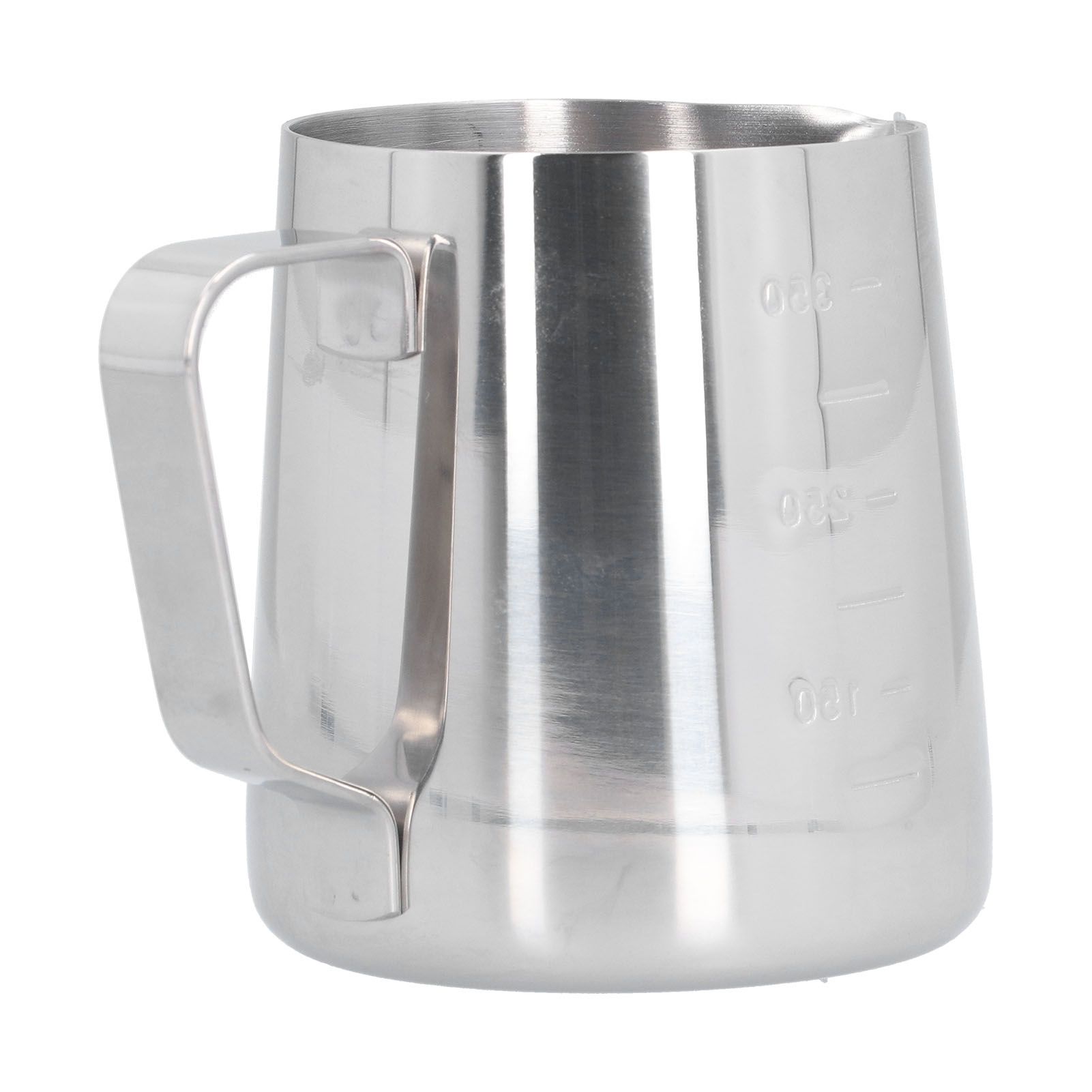 400ml Stainless Steel Frothing Cup Pointed Spout Coffee Art Pitcher Milk Steaming Jug with Scale - Image 7