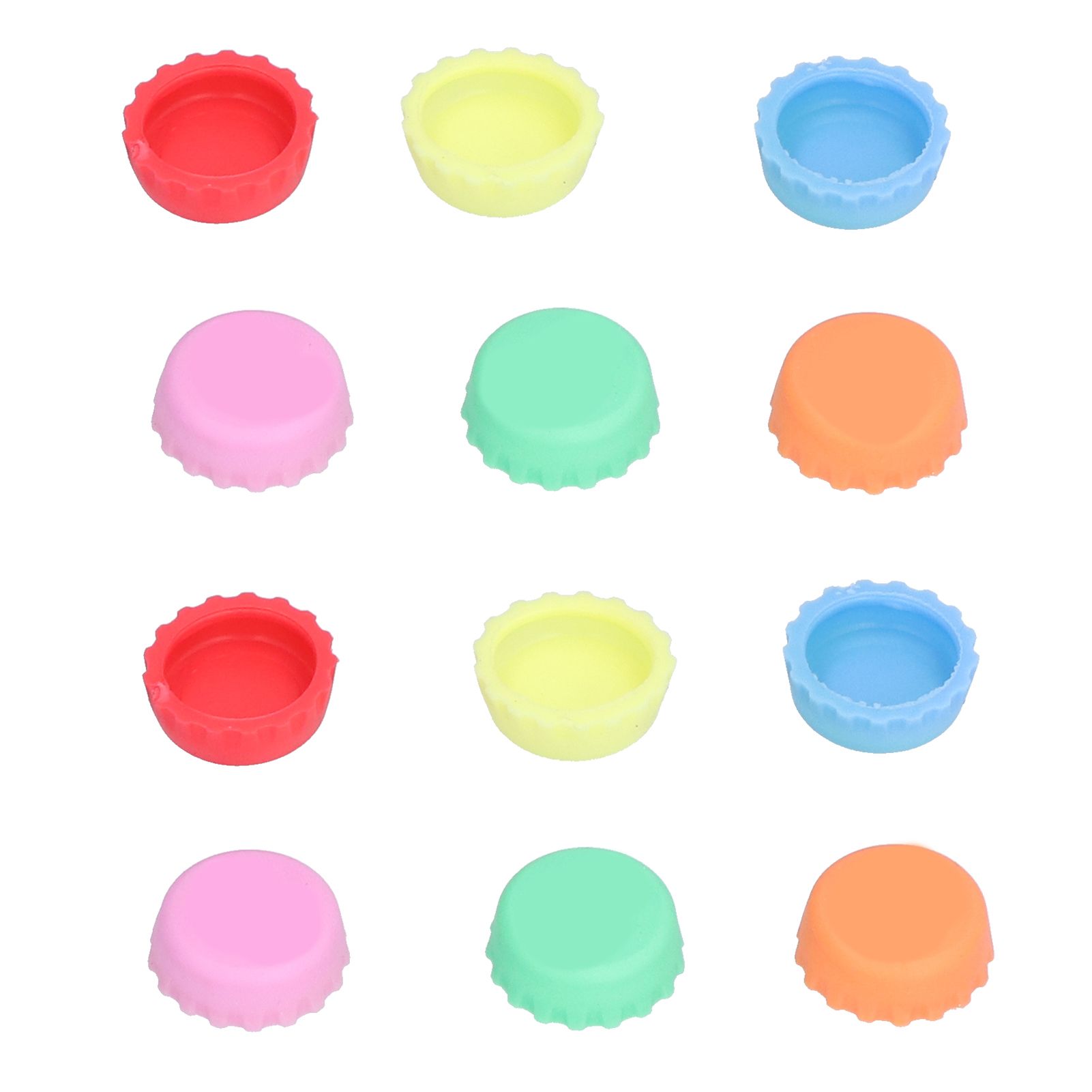 Silicone Beer Bottle Caps Reusable Round Glass Bottle Stopper Kitchen Gadgets for Home Restaurant - Image 5