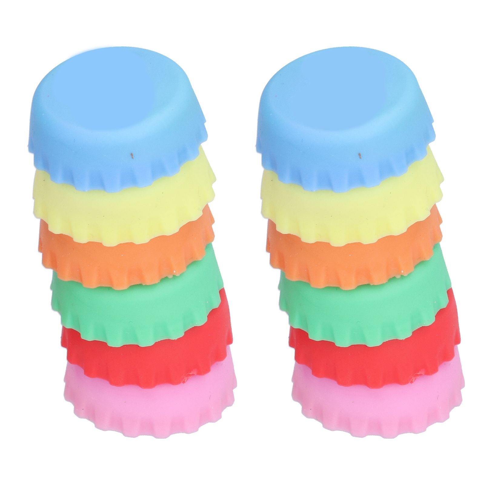 Silicone Beer Bottle Caps Reusable Round Glass Bottle Stopper Kitchen Gadgets for Home Restaurant - Image 8