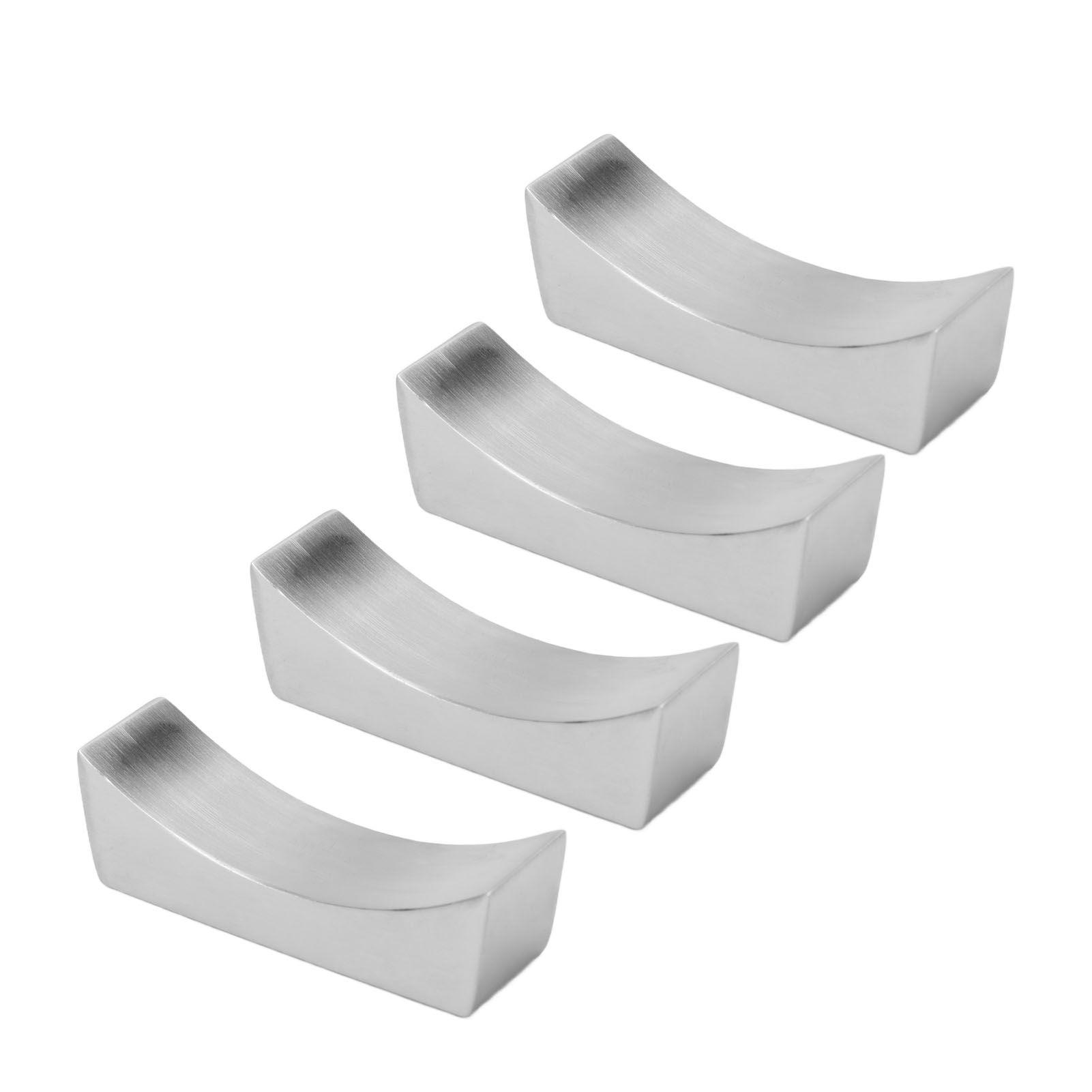4Pcs Stainless Steel Chopstick Rest Boat Shape Chopstick Spoon Knife Fork Cutlery Holder - Image 2
