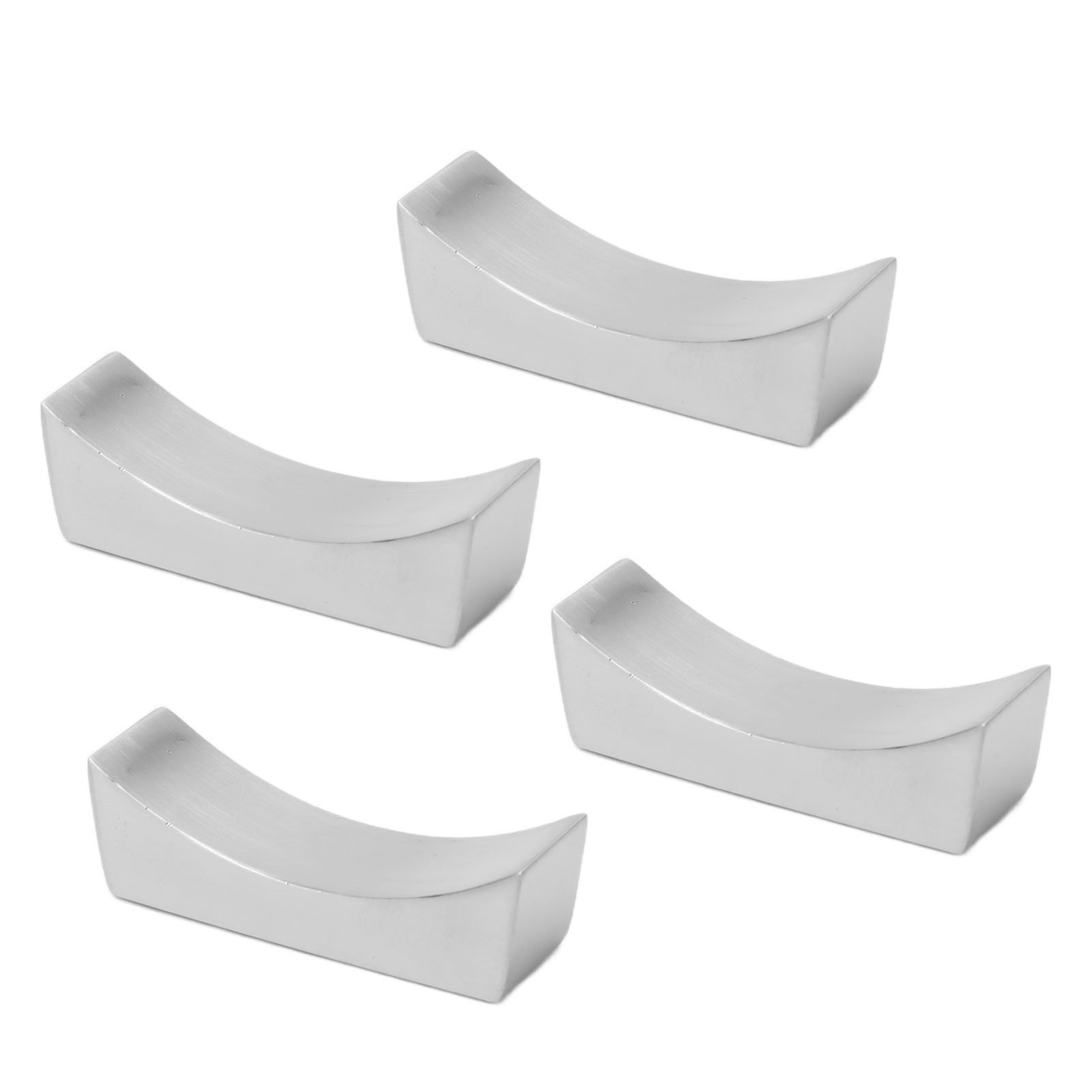 4Pcs Stainless Steel Chopstick Rest Boat Shape Chopstick Spoon Knife Fork Cutlery Holder - Image 4
