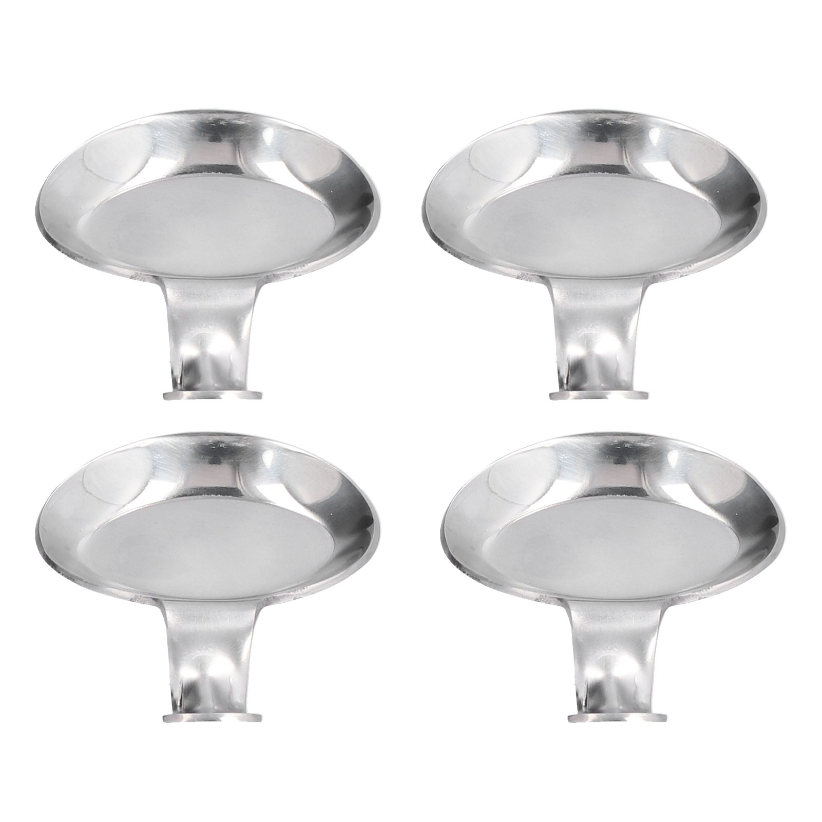 4Pcs Spoon Holder Stainless Steel 2 Purpose Compact Durable Chopsticks Rest Holder for Home Restaurants - Image 7
