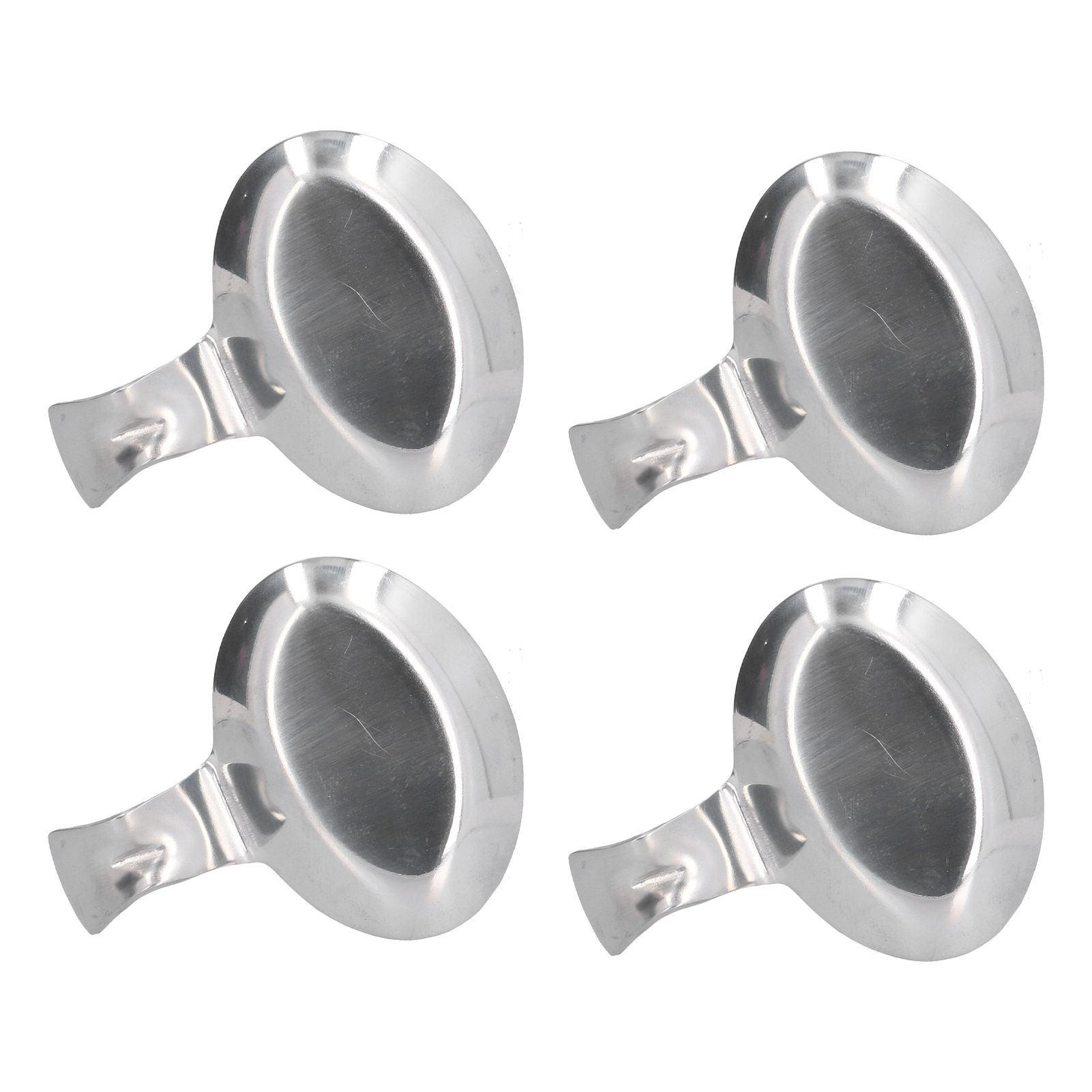 4Pcs Spoon Holder Stainless Steel 2 Purpose Compact Durable Chopsticks Rest Holder for Home Restaurants - Image 8