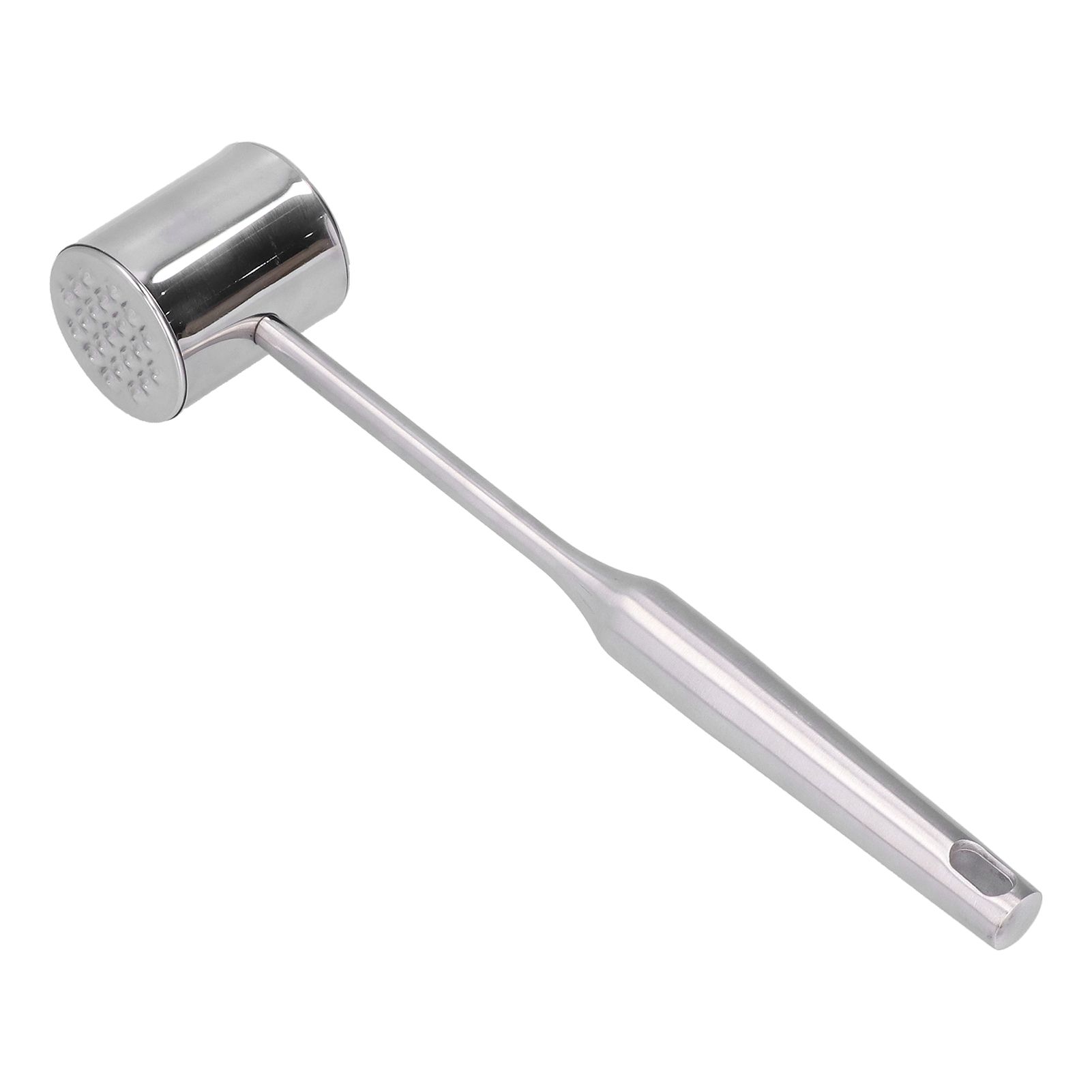 Meat Mallet Tenderizer Stainless Steel Hand Held Manual Anti Rust Steak Meat Pounder for Home Restaurants - Image 1