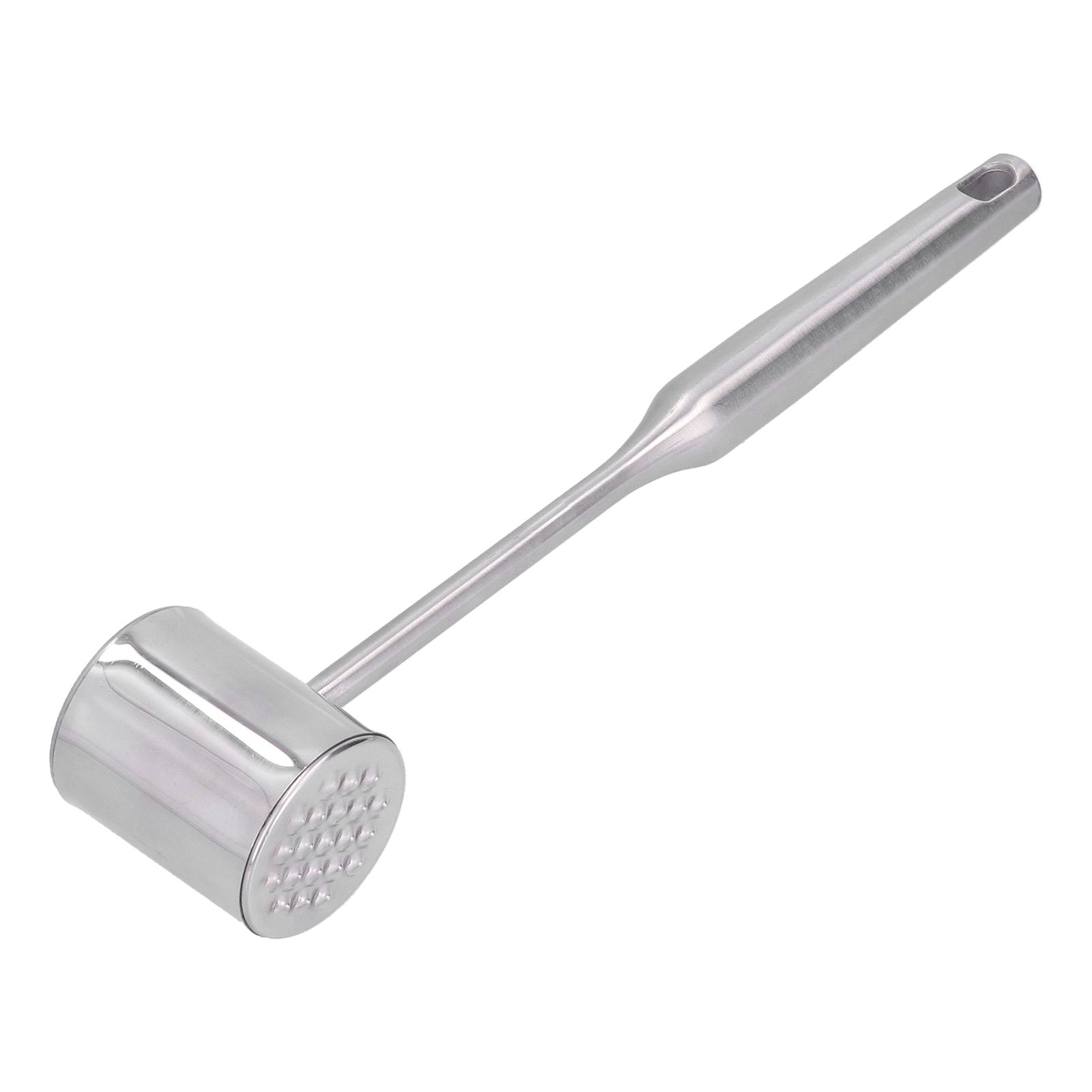 Meat Mallet Tenderizer Stainless Steel Hand Held Manual Anti Rust Steak Meat Pounder for Home Restaurants - Image 3