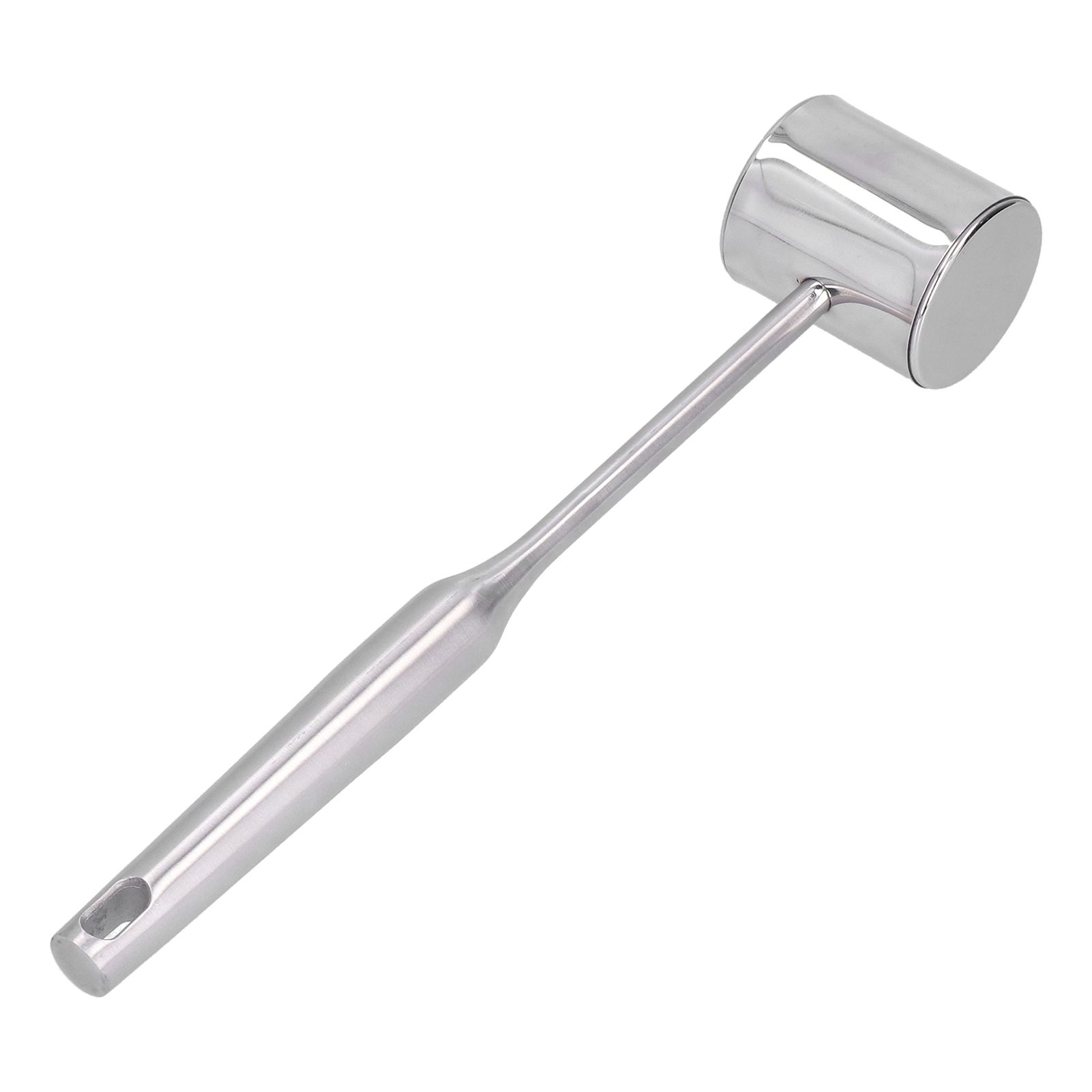Meat Mallet Tenderizer Stainless Steel Hand Held Manual Anti Rust Steak Meat Pounder for Home Restaurants - Image 5