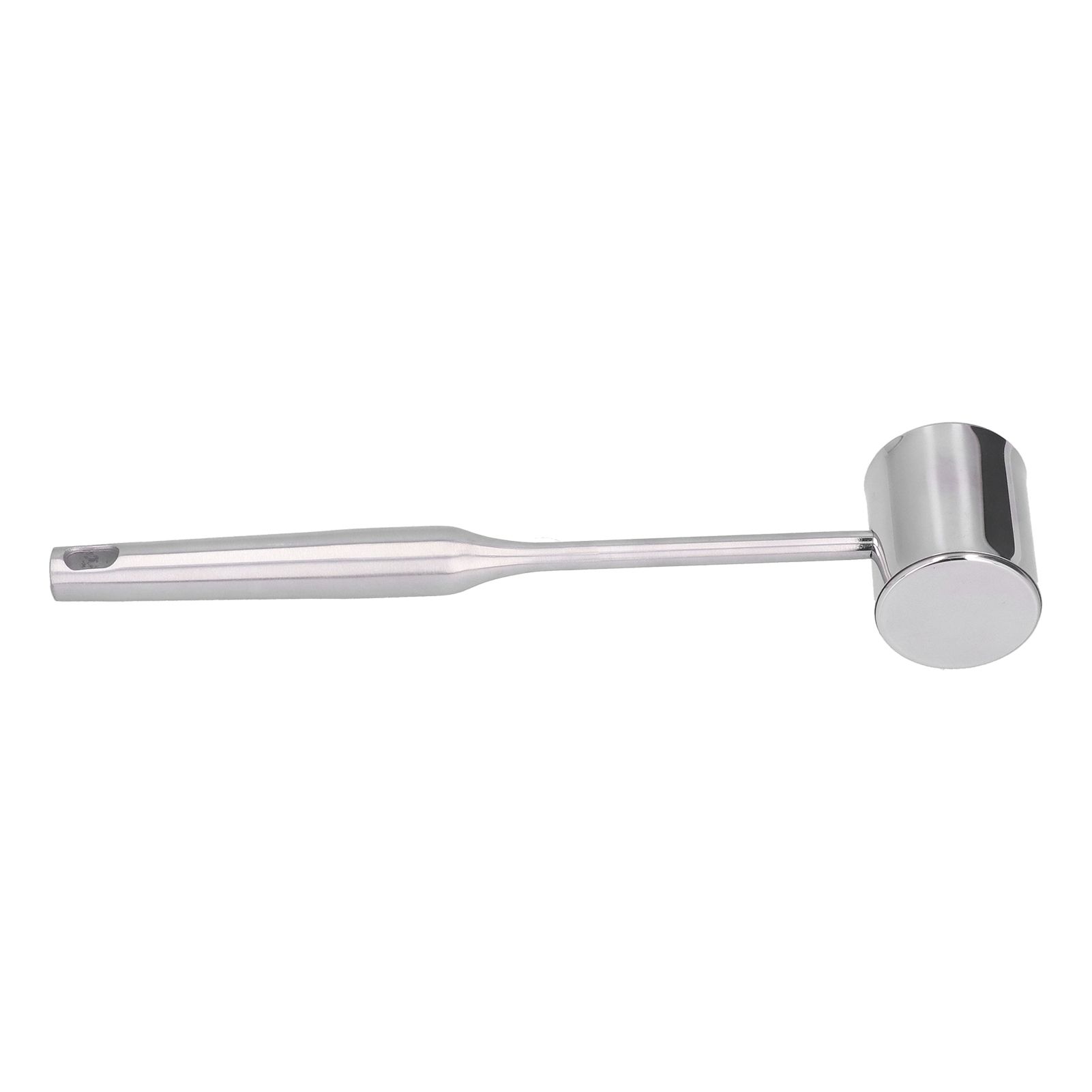 Meat Mallet Tenderizer Stainless Steel Hand Held Manual Anti Rust Steak Meat Pounder for Home Restaurants - Image 6