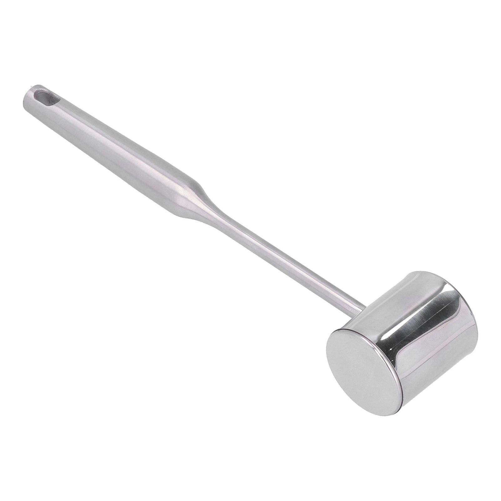 Meat Mallet Tenderizer Stainless Steel Hand Held Manual Anti Rust Steak Meat Pounder for Home Restaurants - Image 7