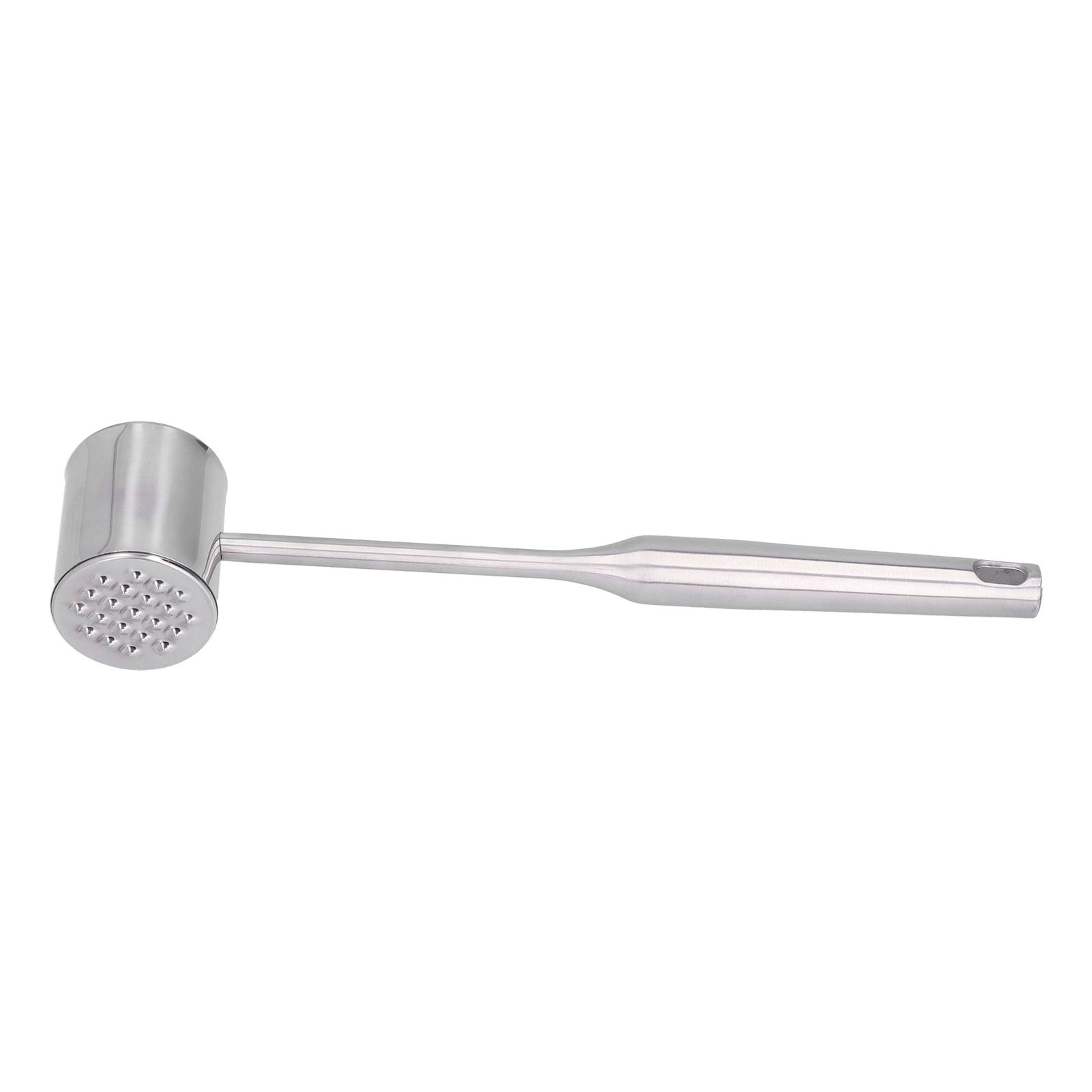 Meat Mallet Tenderizer Stainless Steel Hand Held Manual Anti Rust Steak Meat Pounder for Home Restaurants - Image 8