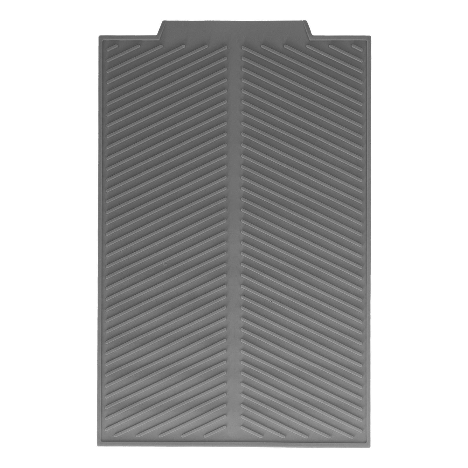Drainable Heat Insulation Pad Silicone Table Placemat Pot Bowl Dish Mat Kitchen GadgetsGray - Image 2