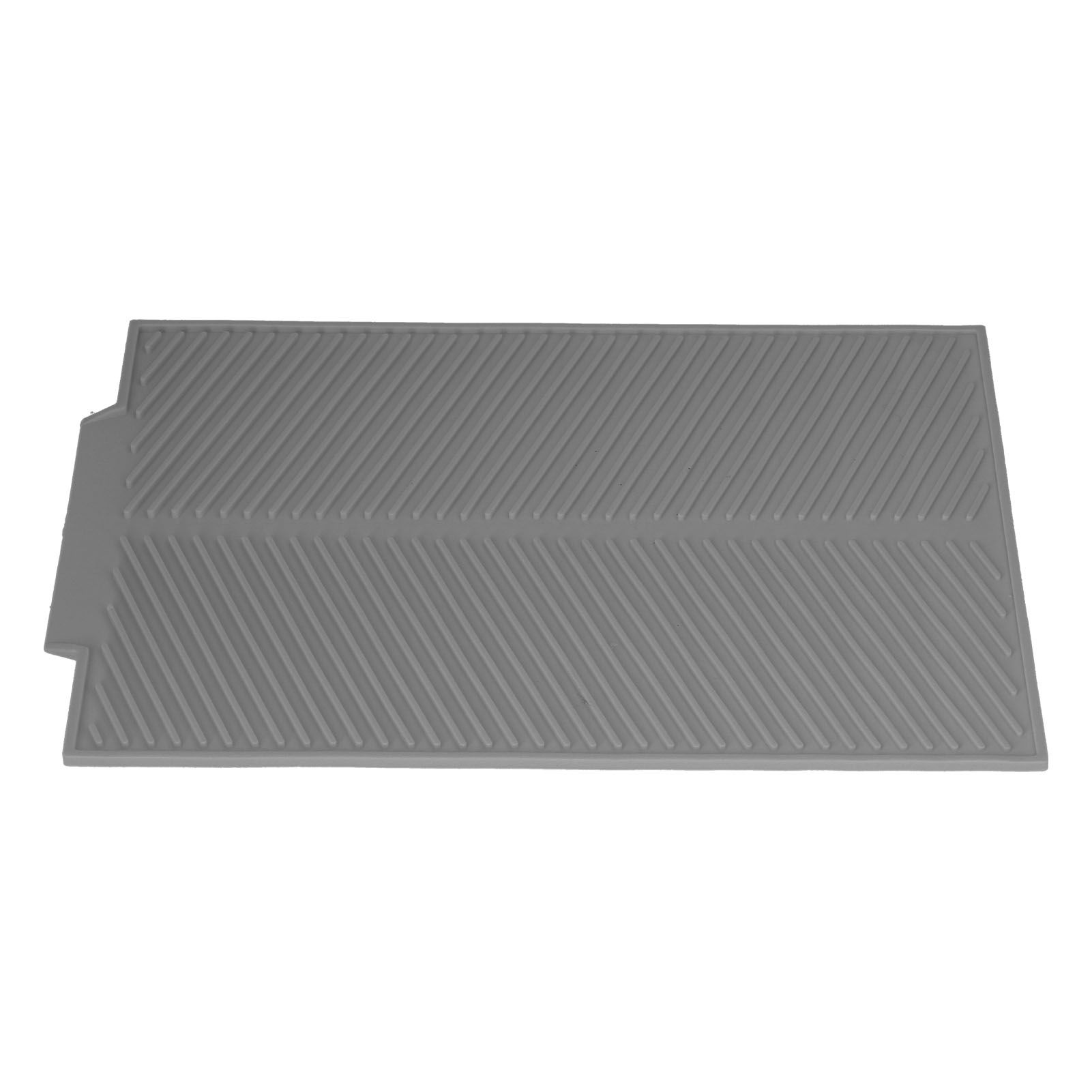 Drainable Heat Insulation Pad Silicone Table Placemat Pot Bowl Dish Mat Kitchen GadgetsGray - Image 6