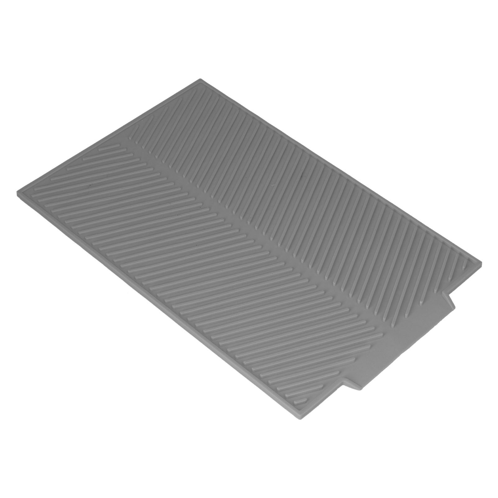 Drainable Heat Insulation Pad Silicone Table Placemat Pot Bowl Dish Mat Kitchen GadgetsGray - Image 8