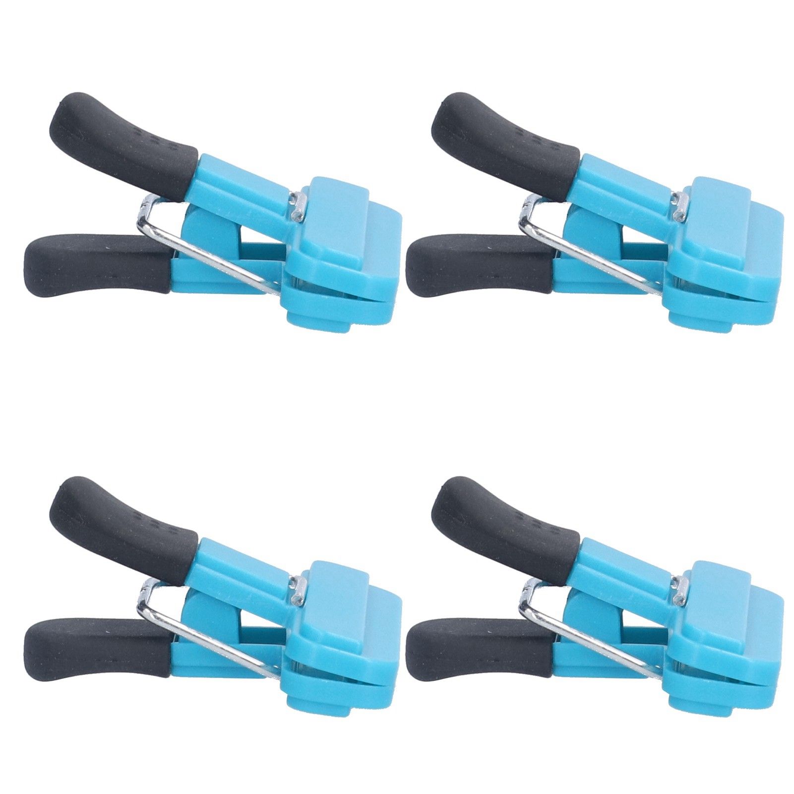 10Pcs Food Clip ABS Chip Bag Clip Good Sealing and Multifunction Non Slip Clip for Kitchen BlueSmall - Image 4