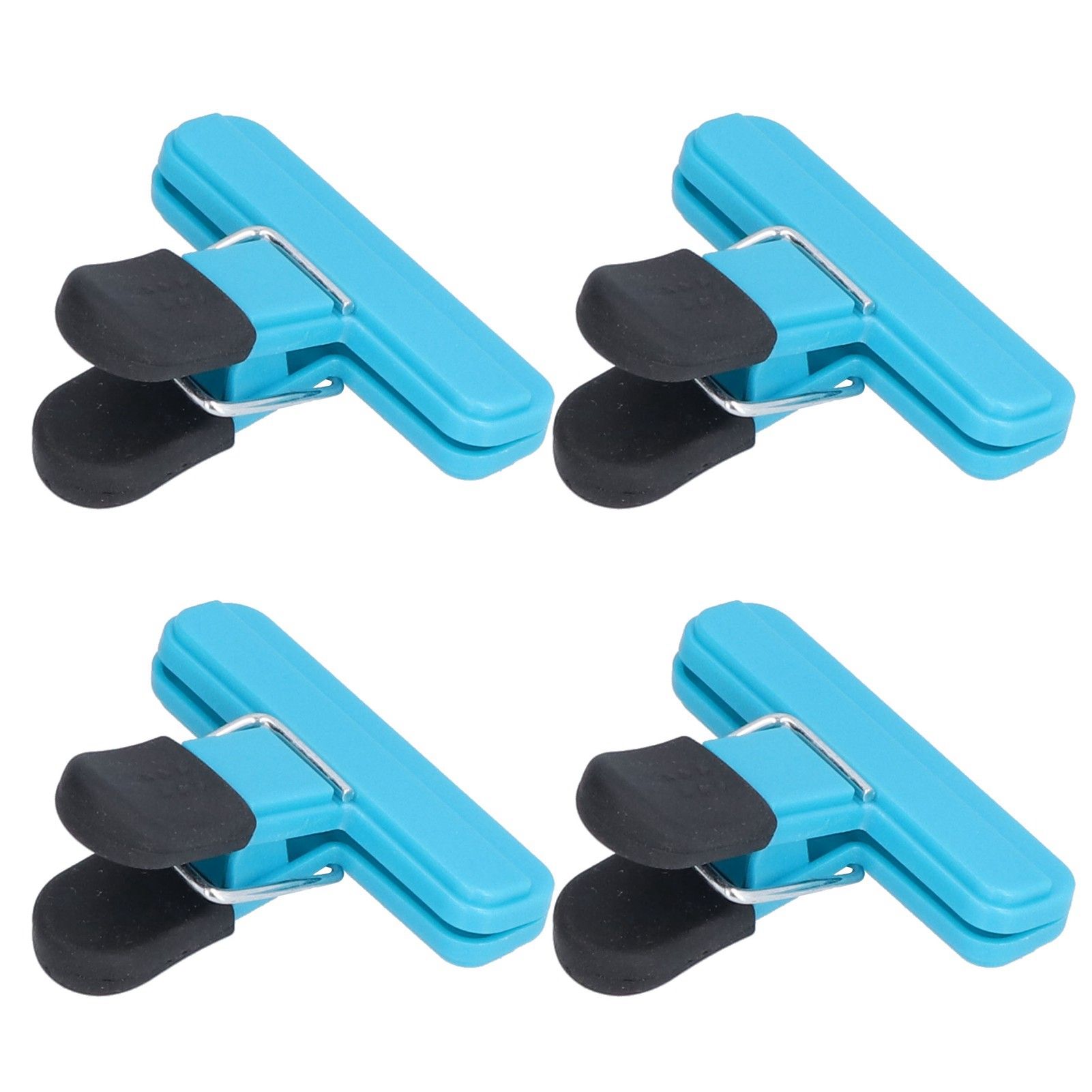10Pcs Food Clip ABS Chip Bag Clip Good Sealing and Multifunction Non Slip Clip for Kitchen BlueSmall - Image 6