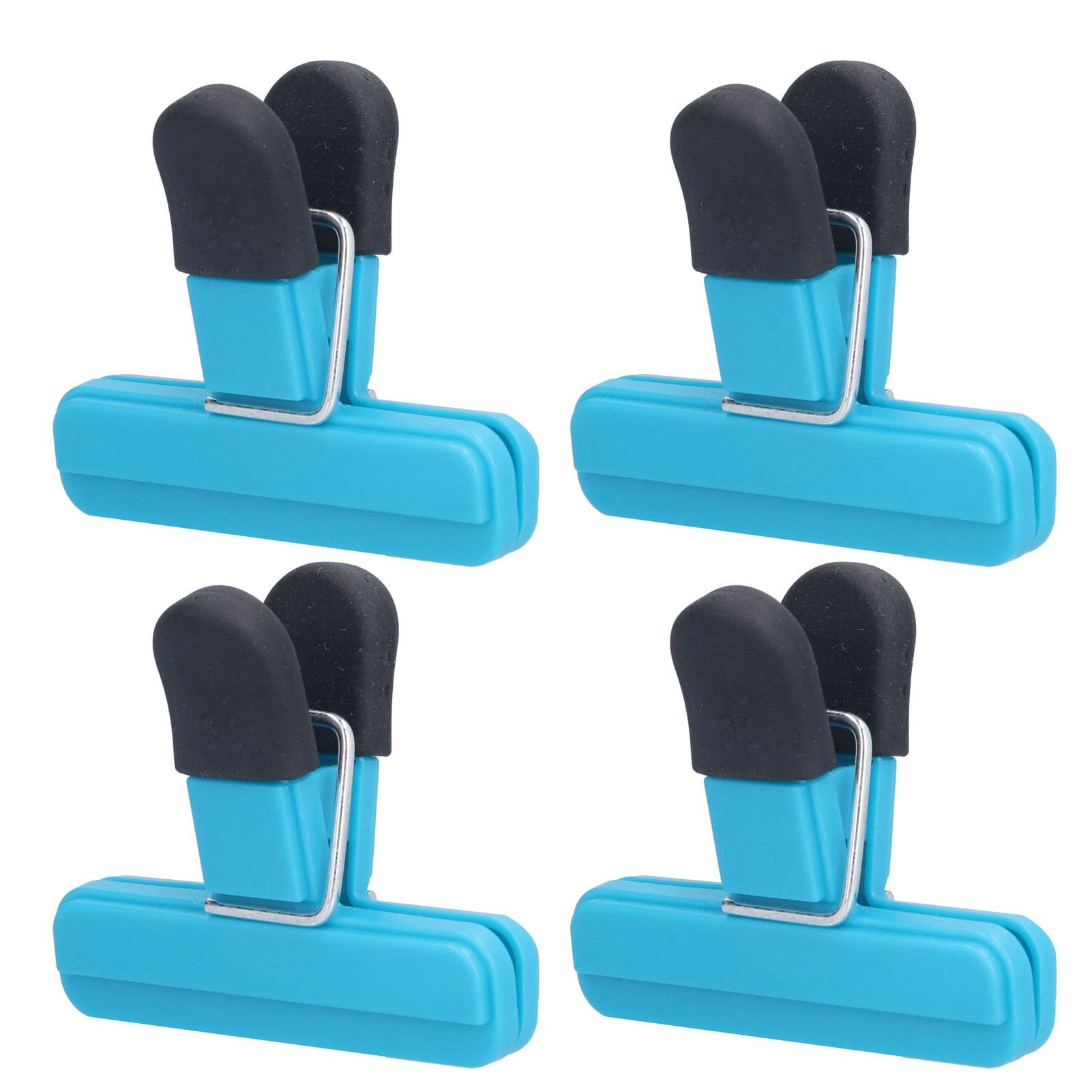 10Pcs Food Clip ABS Chip Bag Clip Good Sealing and Multifunction Non Slip Clip for Kitchen BlueLarge - Image 3