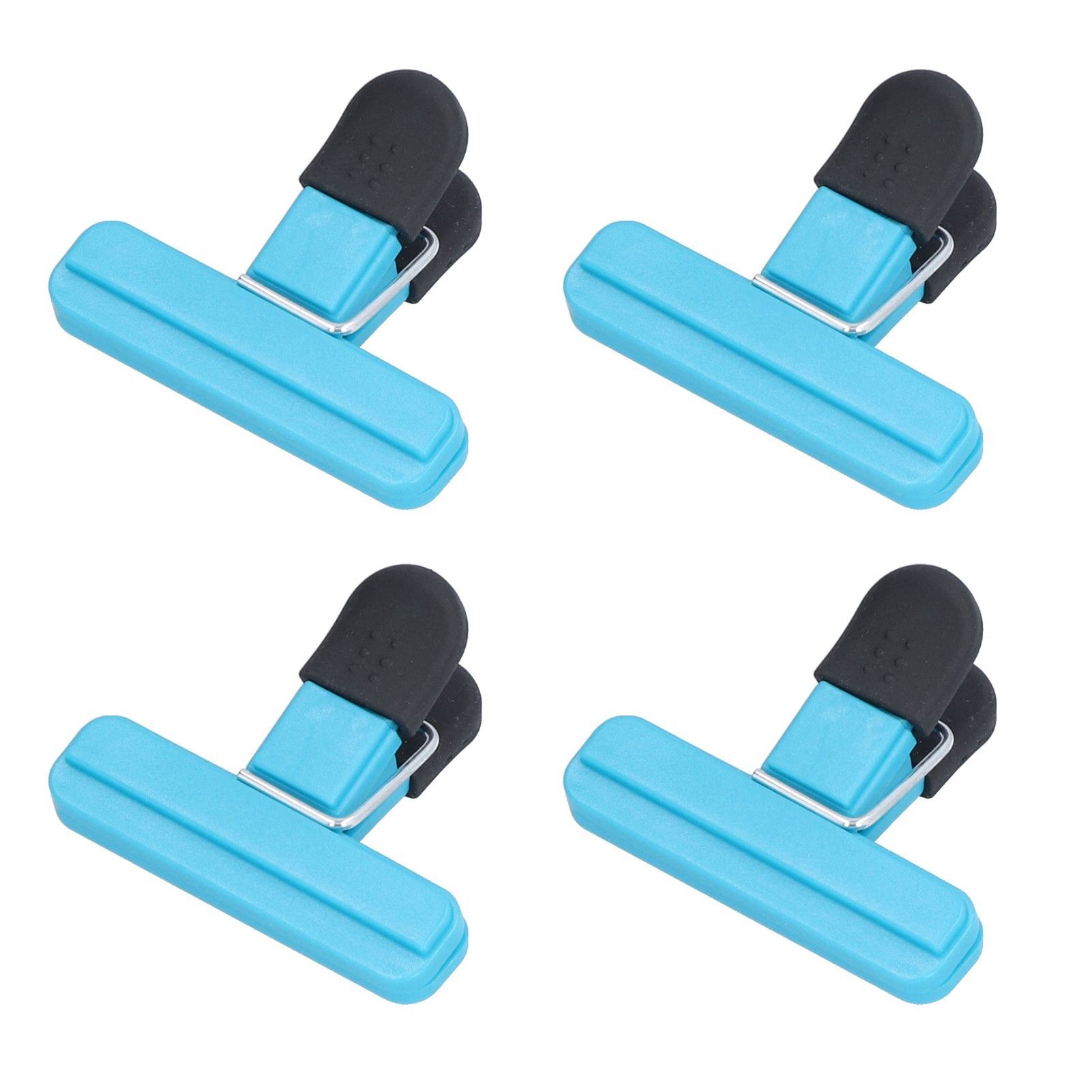 10Pcs Food Clip ABS Chip Bag Clip Good Sealing and Multifunction Non Slip Clip for Kitchen BlueLarge - Image 8