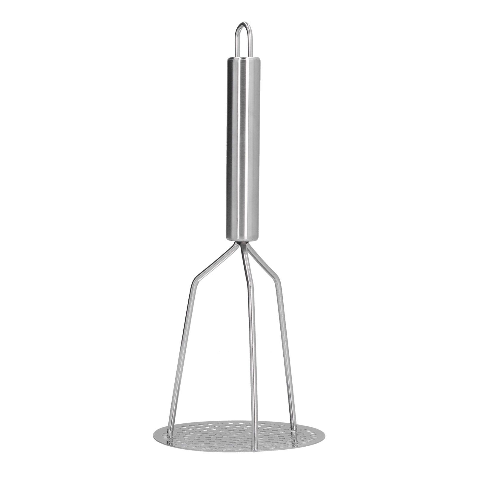 Potato Masher Stainless Steel Potato Masher Fruit and Meat Masher with Ergonomic Handle for Kitchen - Image 5
