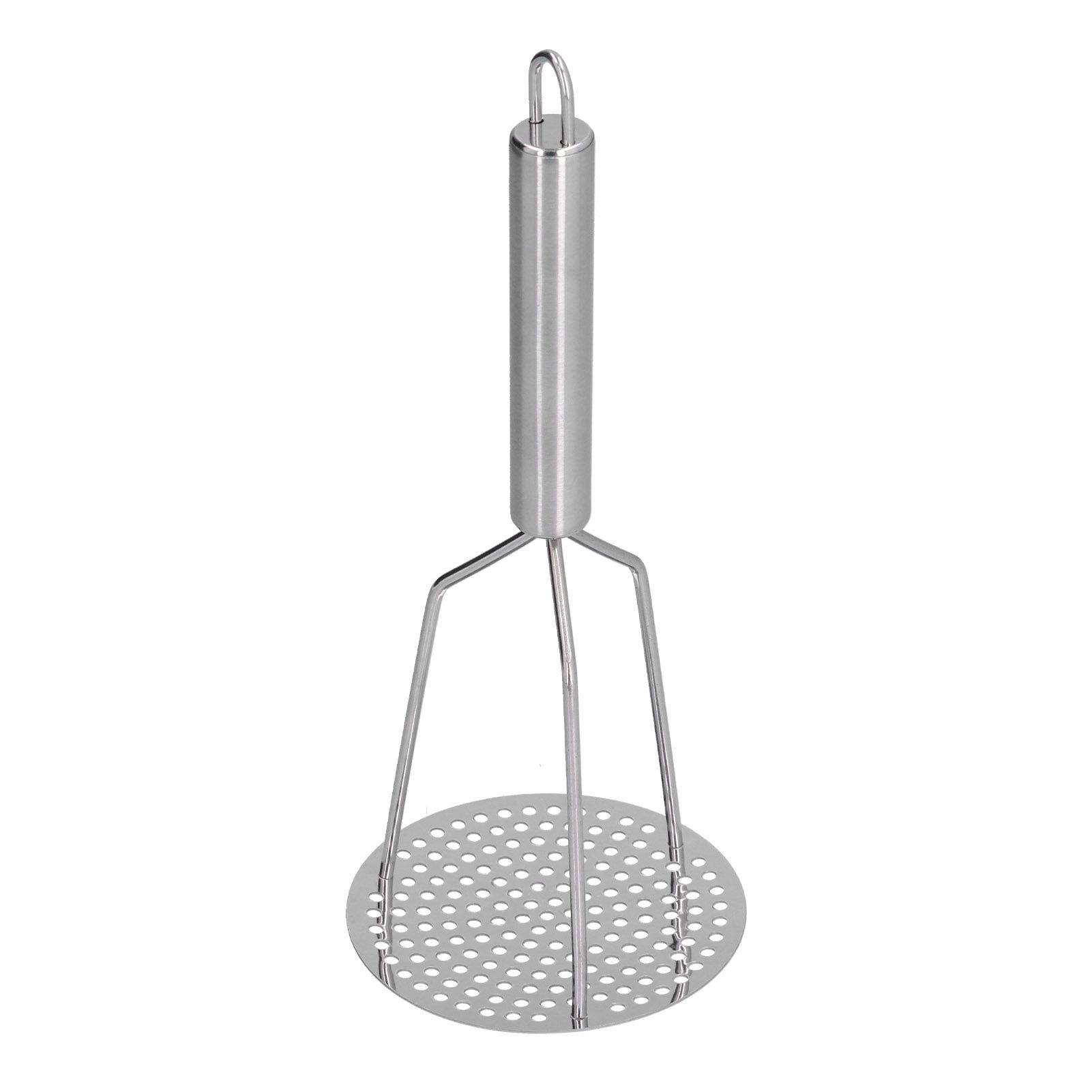 Potato Masher Stainless Steel Potato Masher Fruit and Meat Masher with Ergonomic Handle for Kitchen - Image 6