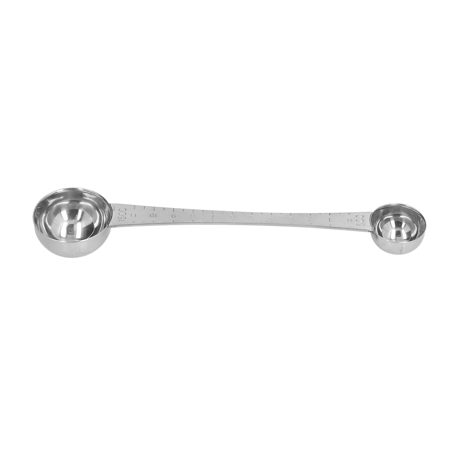 Coffee Scoop with Scale Length Double End Measuring Spoon Stainless Steel Tablespoon Seasoning Spoon - Image 2