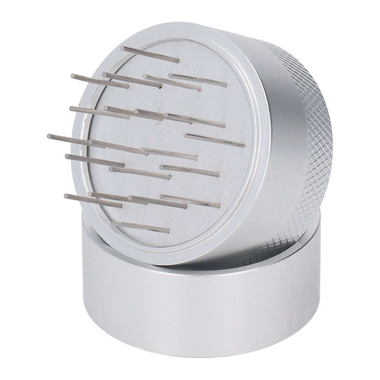 Coffee Needle Distributor with Base Effective Dispersion Rust Resistant Stainless Steel Hand Coffee Stirrer Silver 51mm/2.0in - Image 3