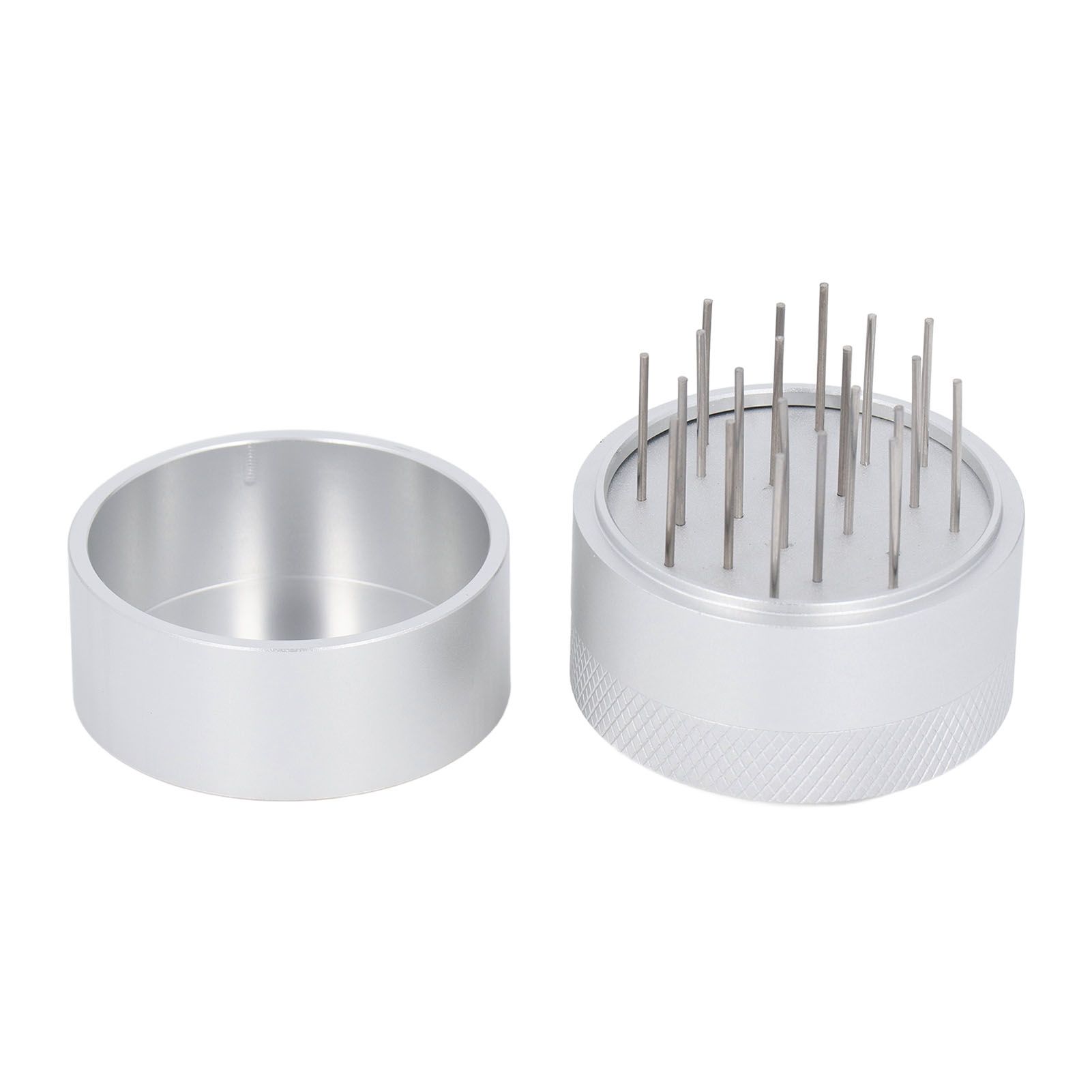 Coffee Needle Distributor with Base Effective Dispersion Rust Resistant Stainless Steel Hand Coffee Stirrer Silver 51mm/2.0in - Image 4