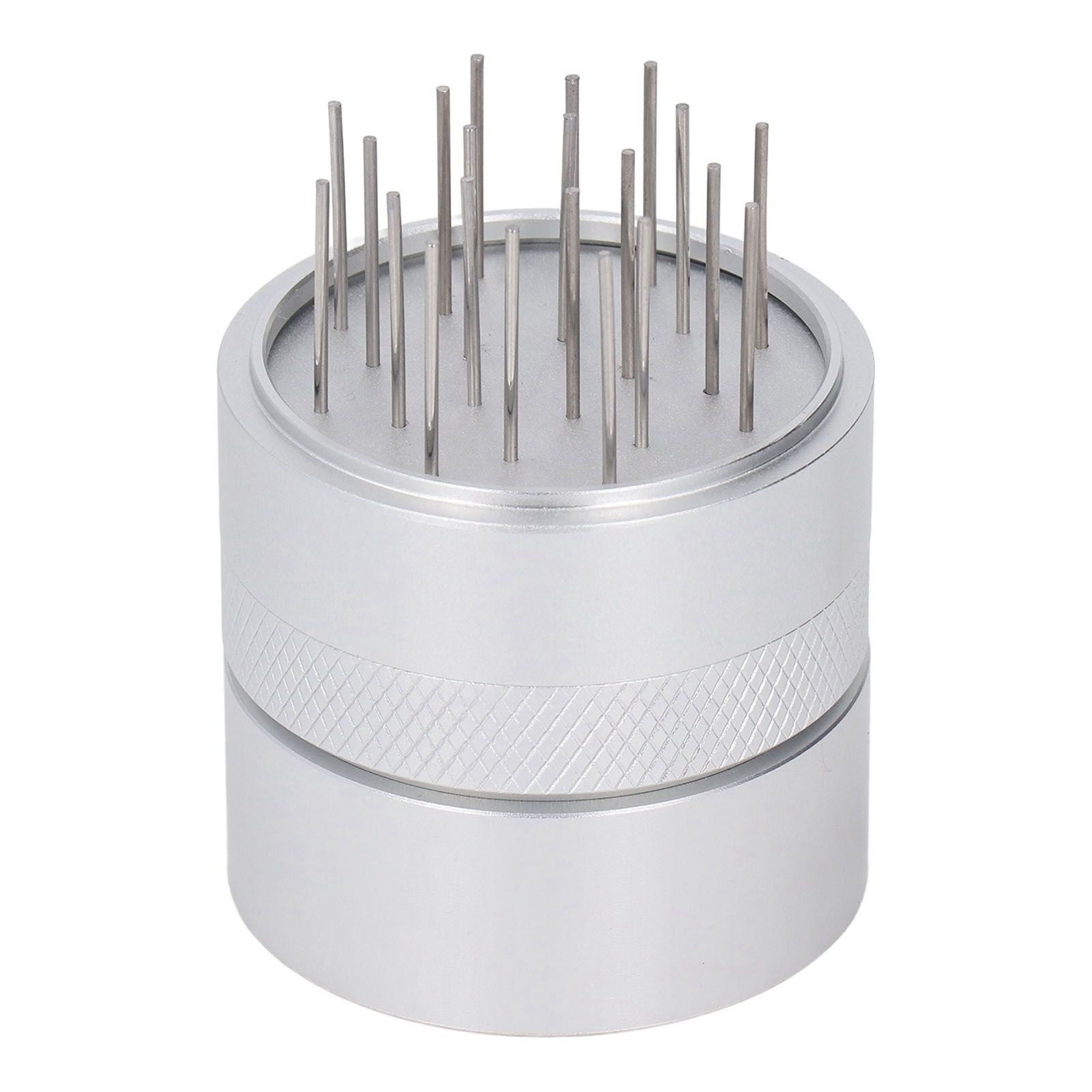 Coffee Needle Distributor with Base Effective Dispersion Rust Resistant Stainless Steel Hand Coffee Stirrer Silver 58mm/2.3in - Image 5