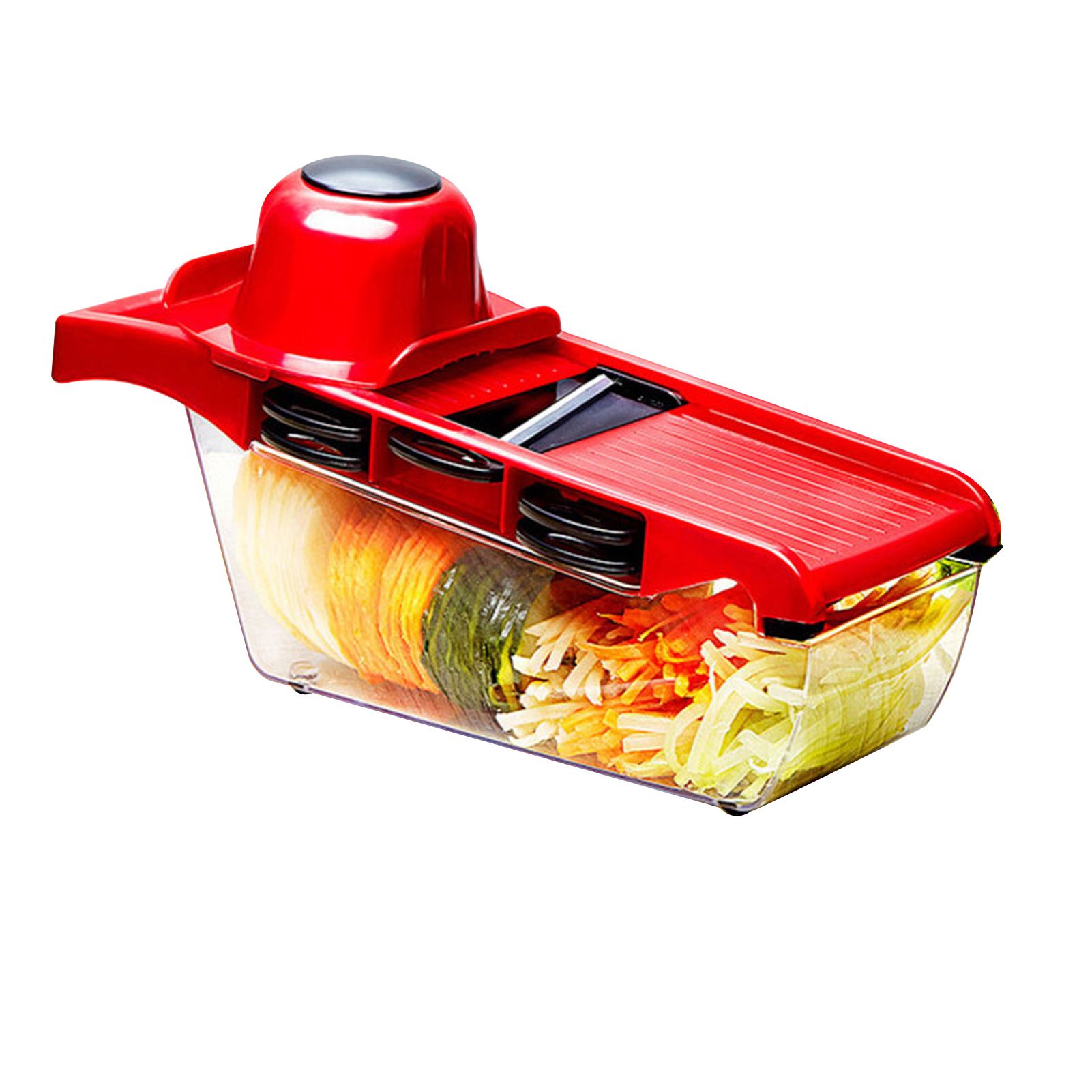 6 in 1 Vegetable Slicers Kitchen Multifunctional Food Potato Veggie Chopper Dicer Cutter with Peeler - Image 3