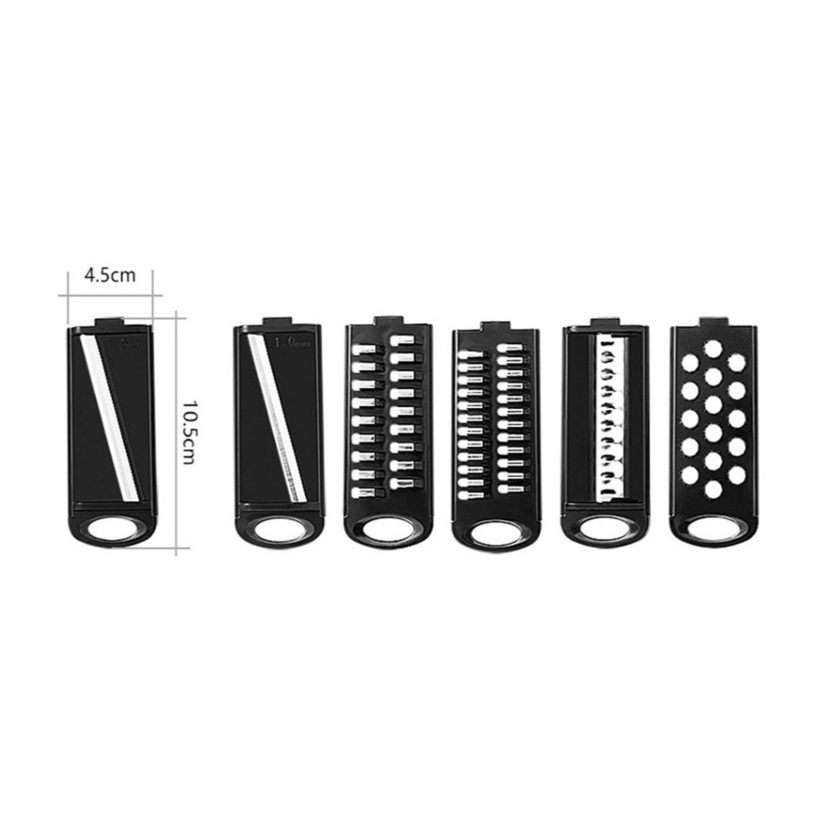 6 in 1 Vegetable Slicers Kitchen Multifunctional Food Potato Veggie Chopper Dicer Cutter with Peeler - Image 6