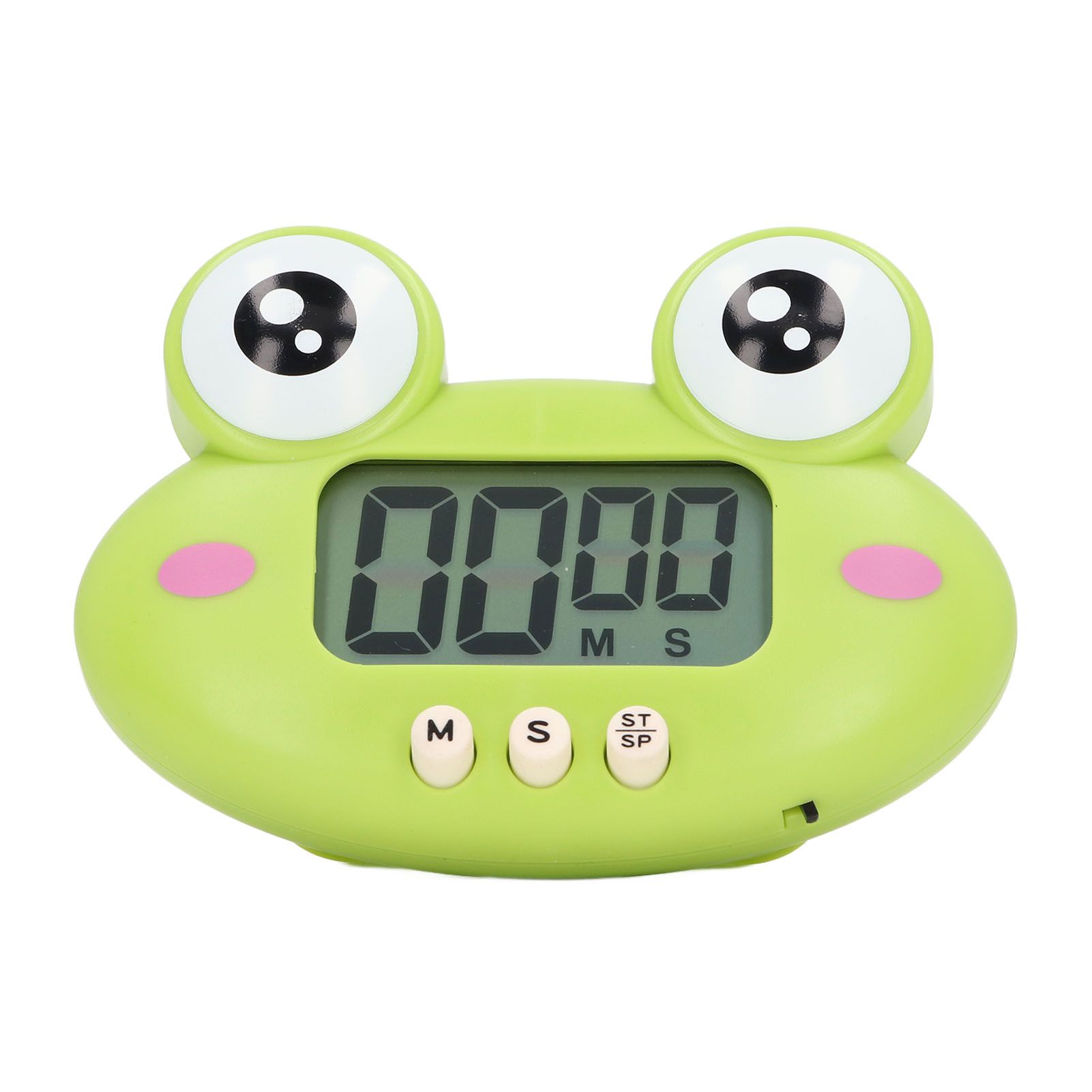 Cartoon Digital Timer ABS Portable Lightweight Simple To Use Cute Cartoon Timer for Kitchen Cooking Green Frog - Image 4