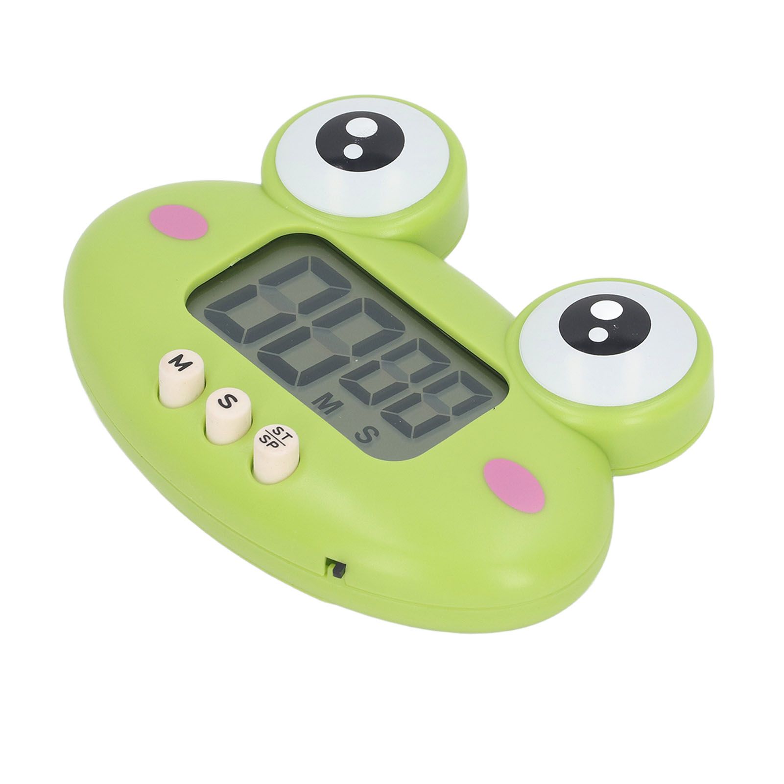 Cartoon Digital Timer ABS Portable Lightweight Simple To Use Cute Cartoon Timer for Kitchen Cooking Green Frog - Image 8