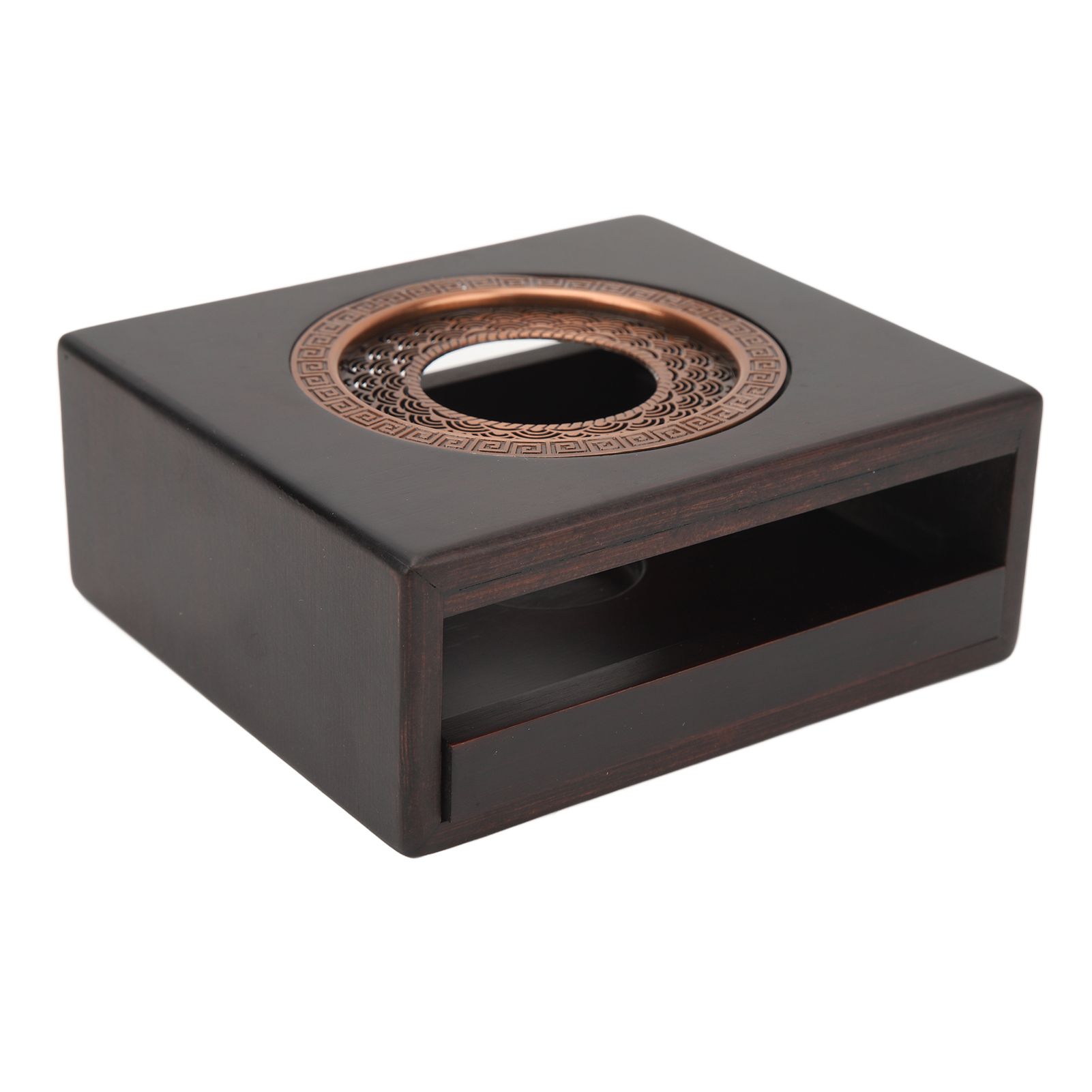 Bamboo Teapot Warmer Rapid Heating Traditional Save Energy Bamboo Tea Warmer Base for Teaware Accessories - Image 3