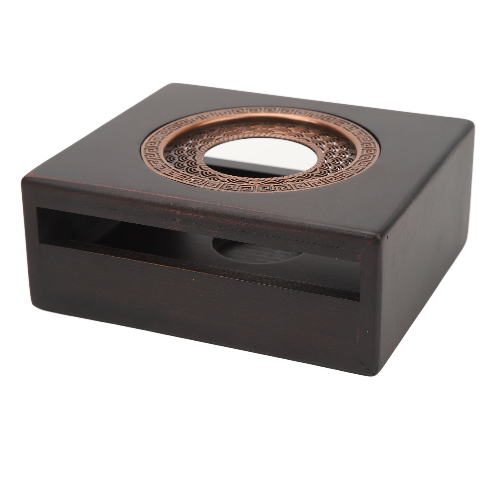 Bamboo Teapot Warmer Rapid Heating Traditional Save Energy Bamboo Tea Warmer Base for Teaware Accessories - Image 8