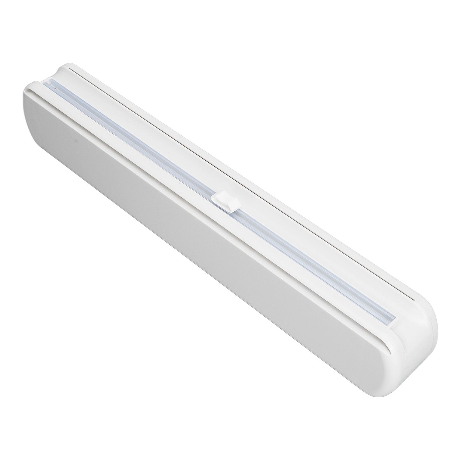 Plastic Wrap Dispenser with Slide Cutter Smooth Cutting Adjustable Reusable Cling Film Dispenser for Tin Foil S 37x6.5cm - Image 3